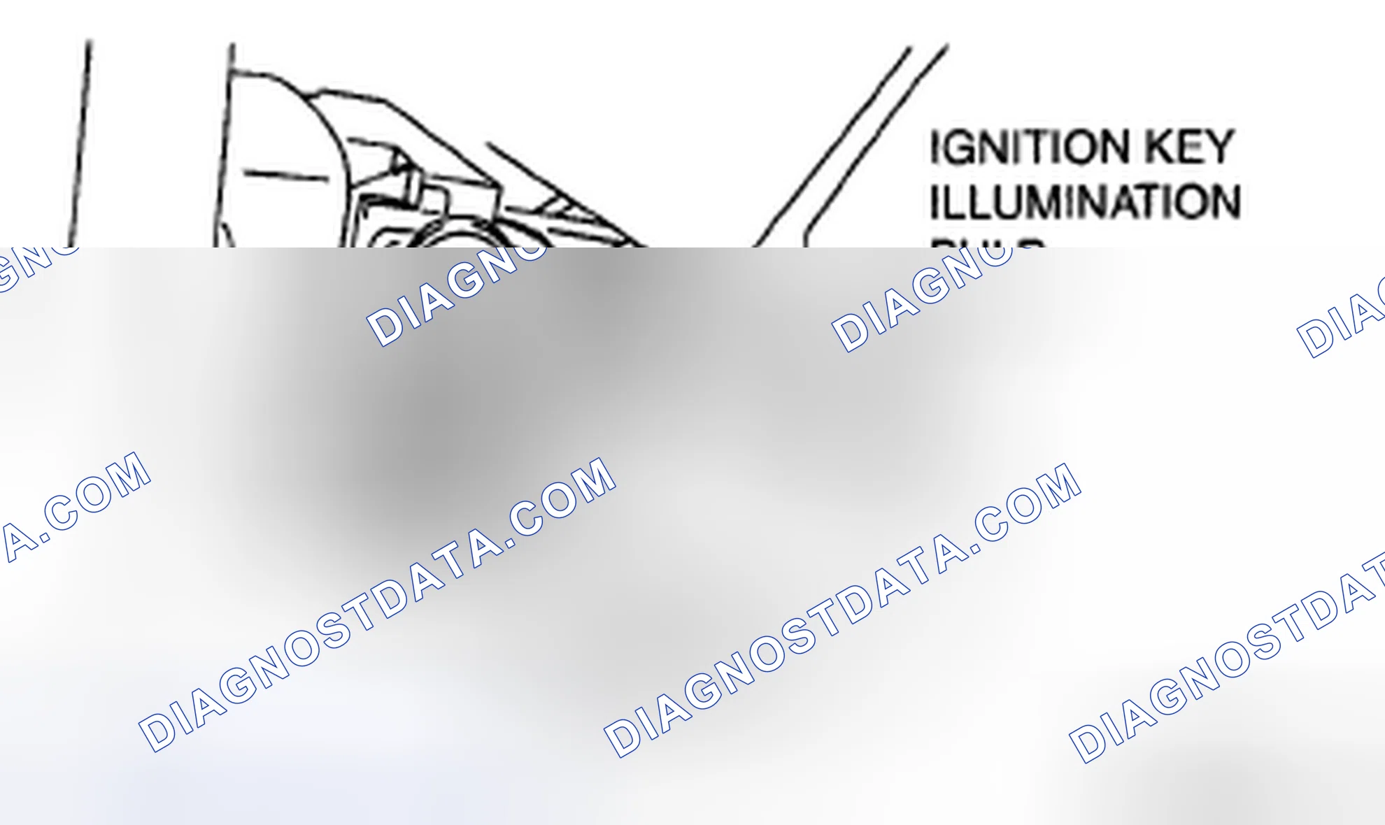 Scheme 61: IGNITION KEY ILLUMINATION BULB REMOVAL/INSTALLATION
