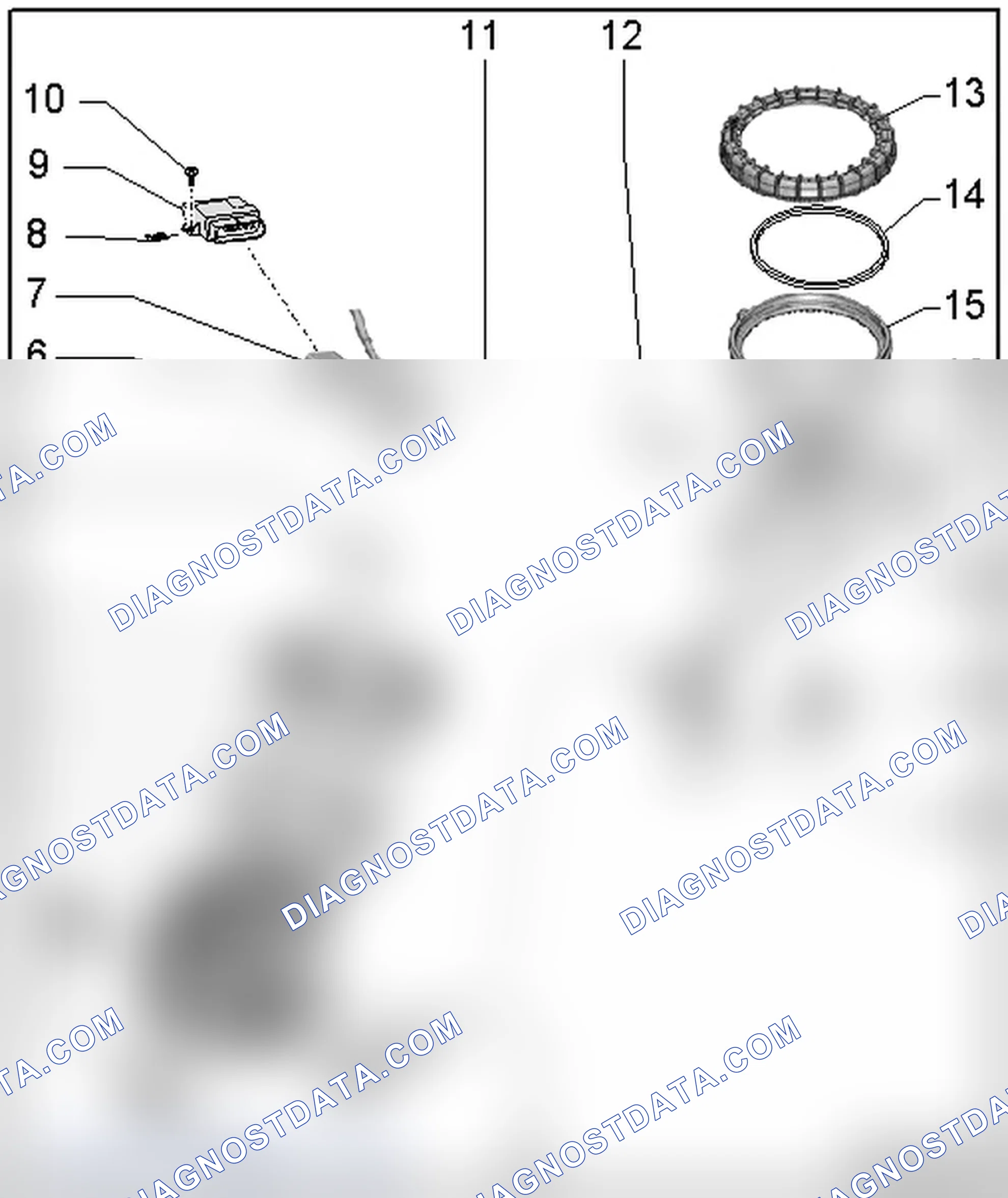 Scheme 7: FUEL DELIVERY UNIT AND FUEL LEVEL SENSOR OVERVIEW