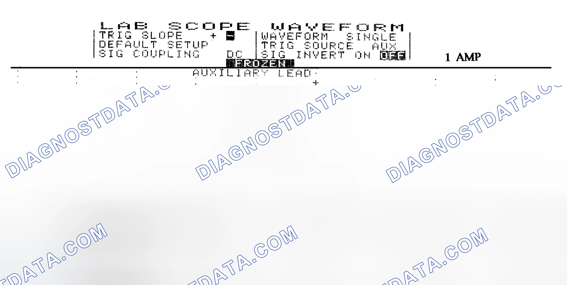 Scheme 20: Single Injector w/Normal Current Flow - Current Pattern