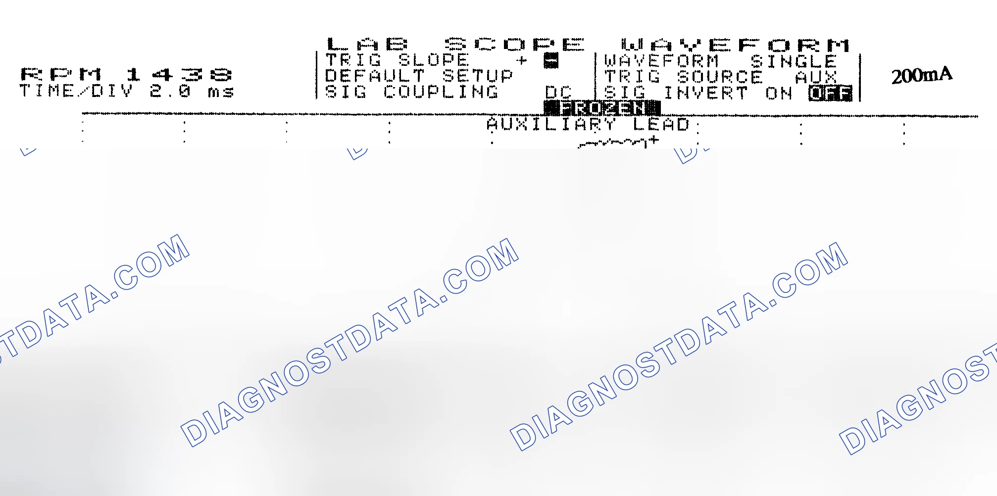 Scheme 15: Single Injector w/Normal Current Flow - Current Pattern