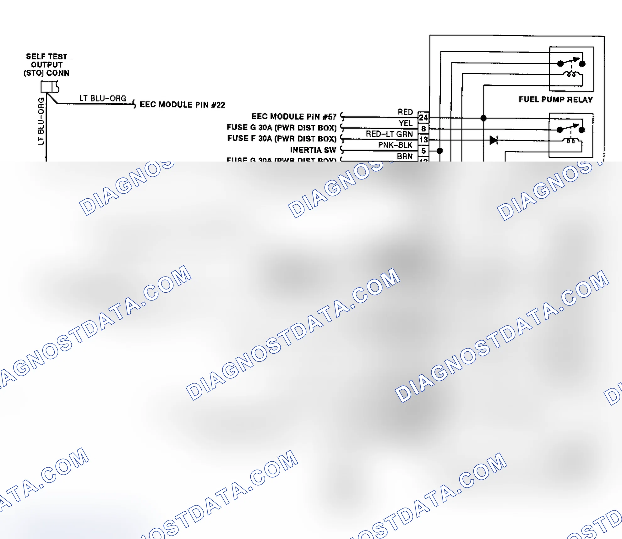 Scheme 3: Electric Cooling Fan Wiring Diagram (Continental)