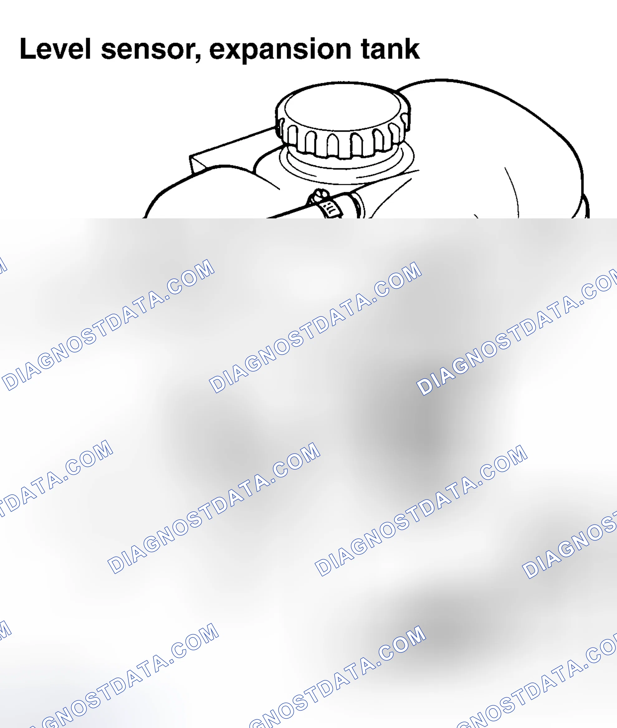 Scheme 11: EXPANSION TANK LEVEL SENSOR