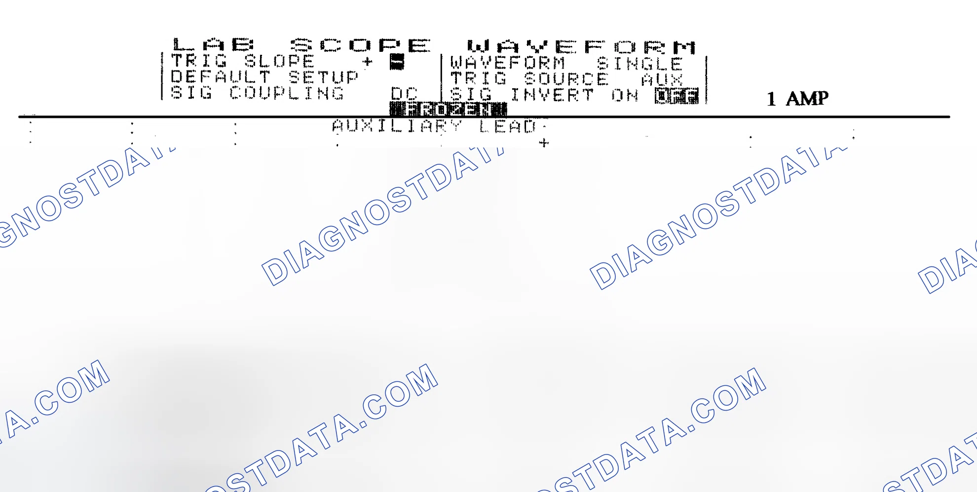 Scheme 20: Single Injector w/Normal Current Flow - Current Pattern