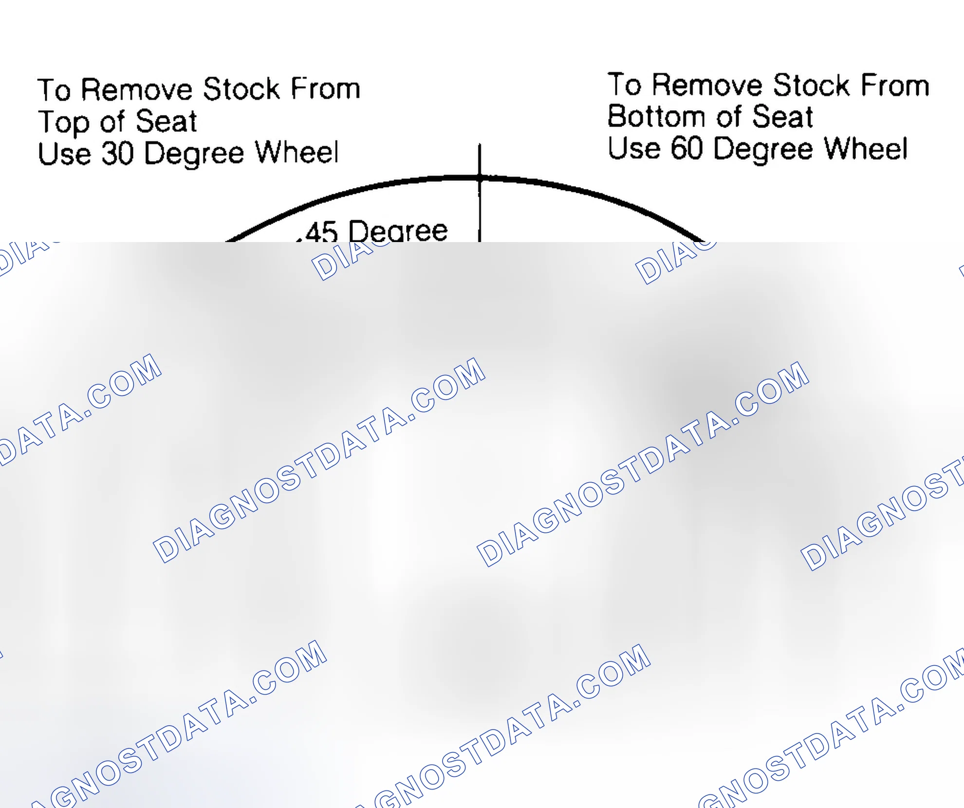 Scheme 19: Adjusting Valve Seat Width