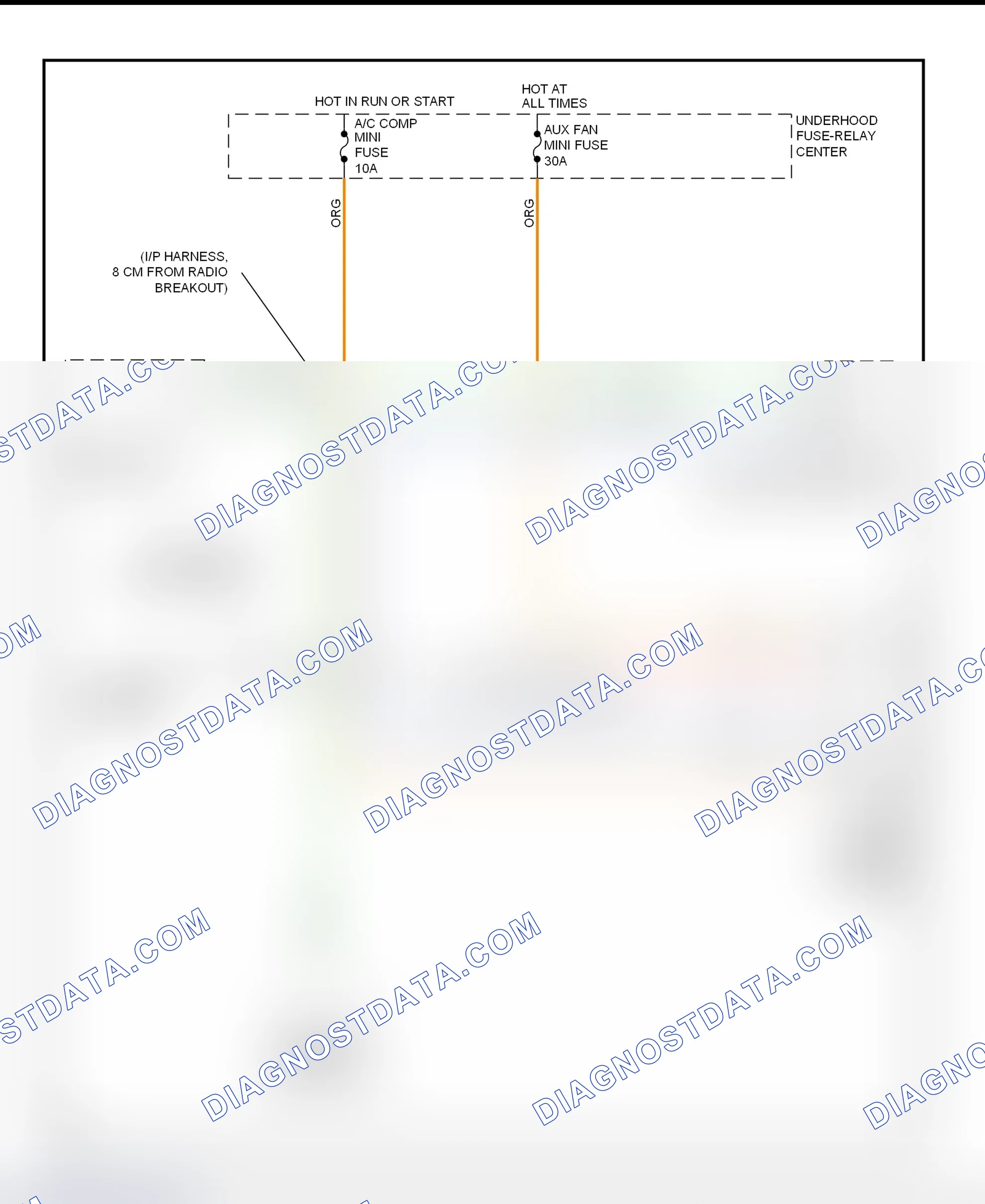 Scheme 24: Cooling Fan System Wiring Diagram