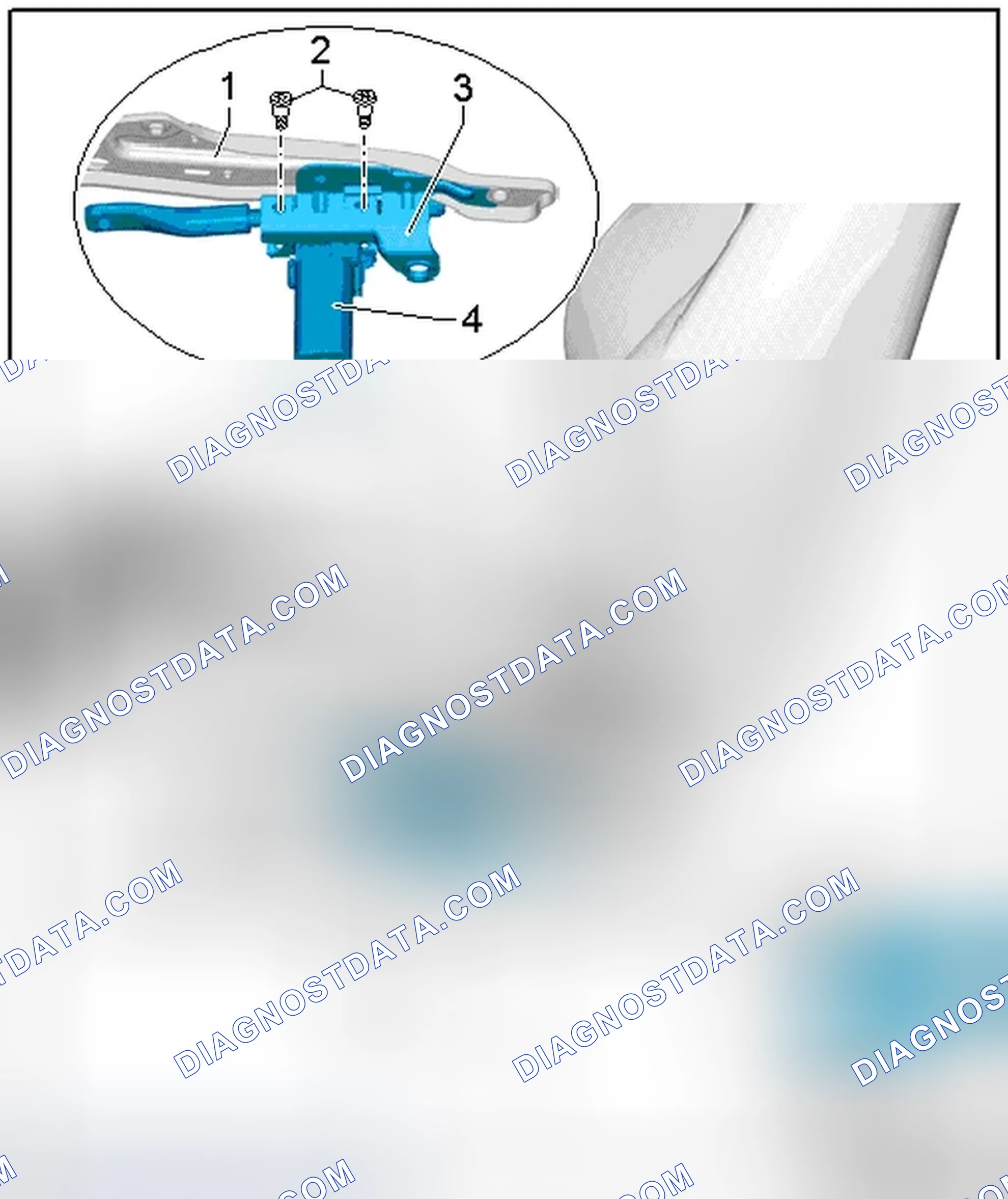 Scheme 101: SEAT HEIGHT ADJUSTMENT MOTOR OVERVIEW