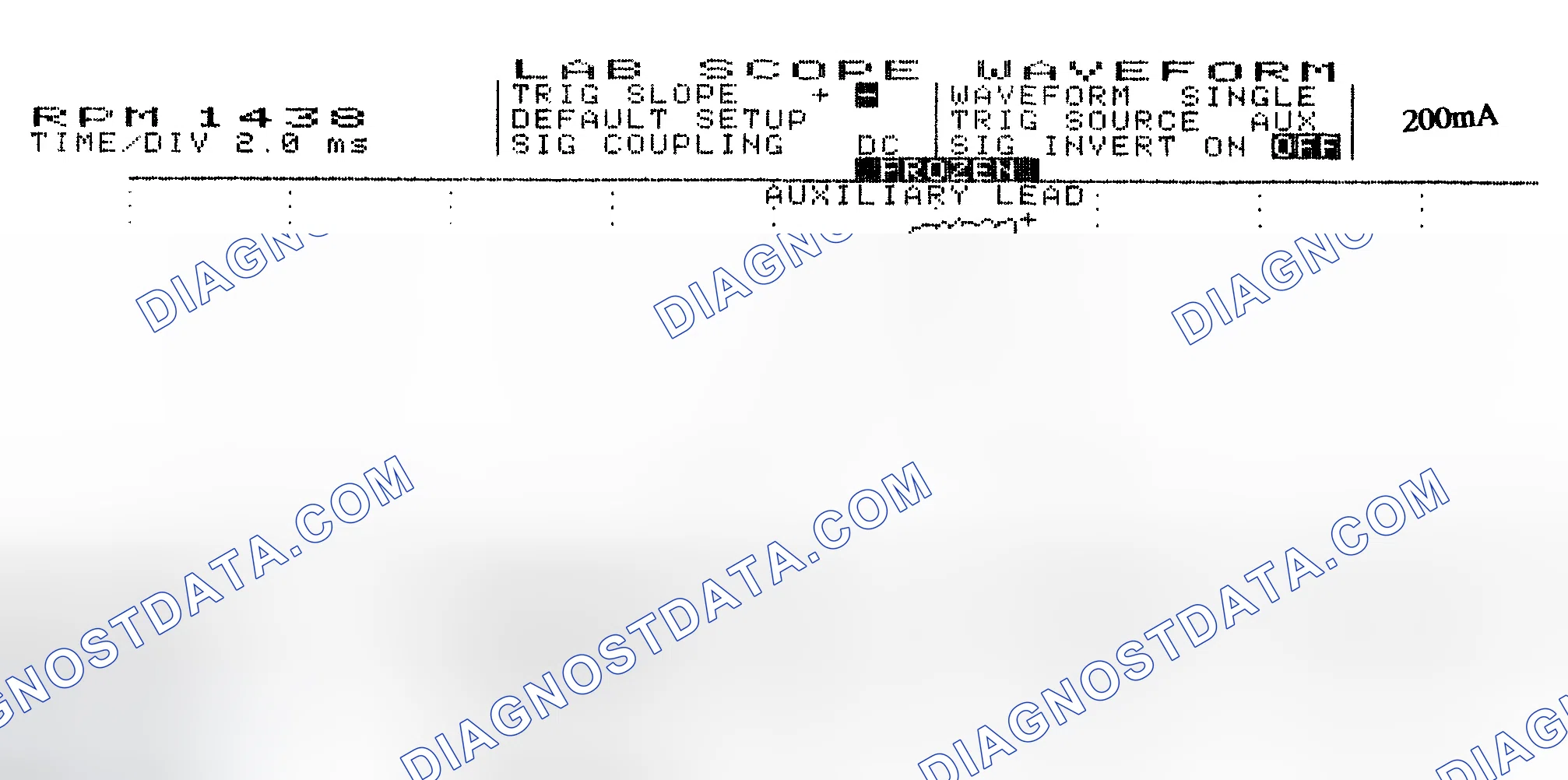 Scheme 15: Single Injector w/Normal Current Flow - Current Pattern