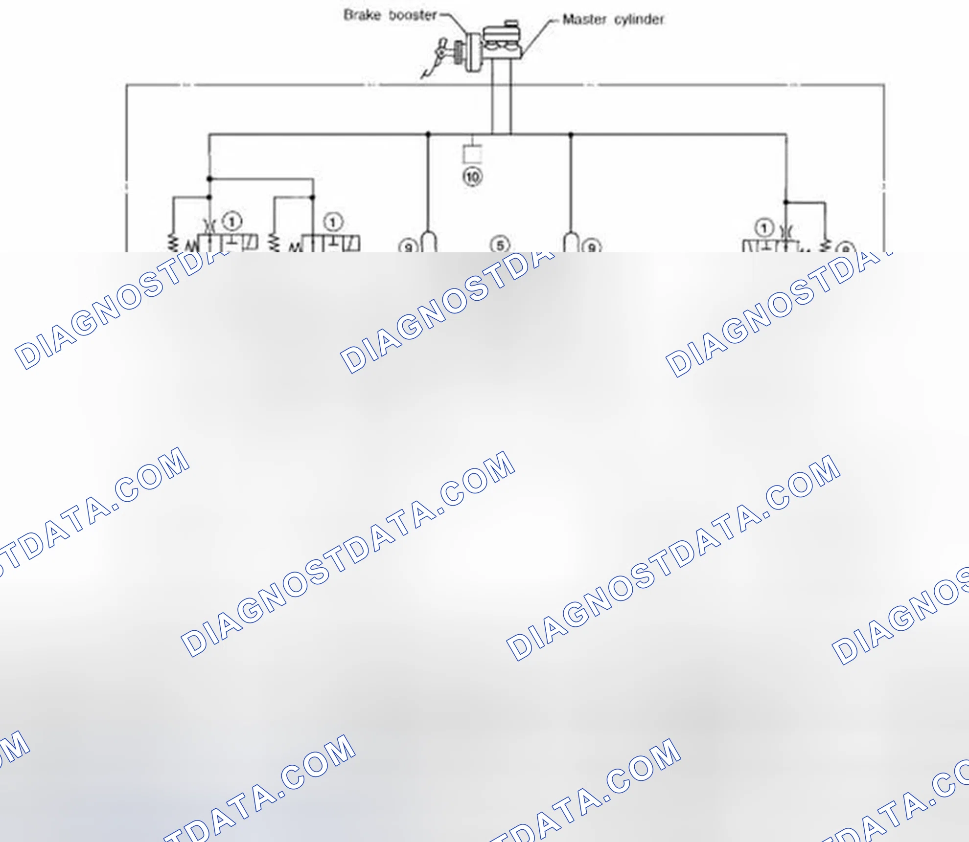 Scheme 61: HYDRAULIC CIRCUIT DIAGRAM