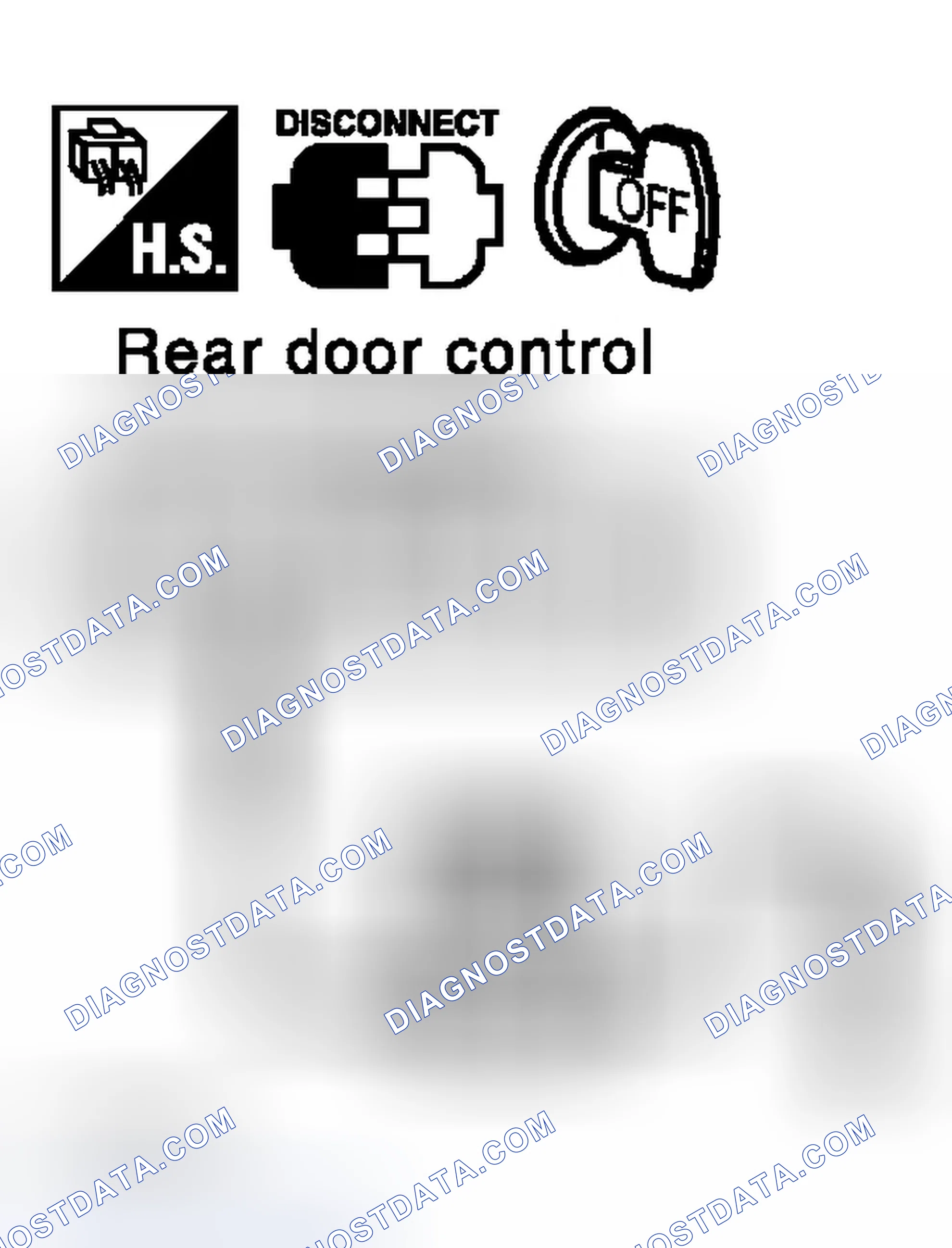 Scheme 57: Rear Door Control Unit (LH or RH) Circuit Check
