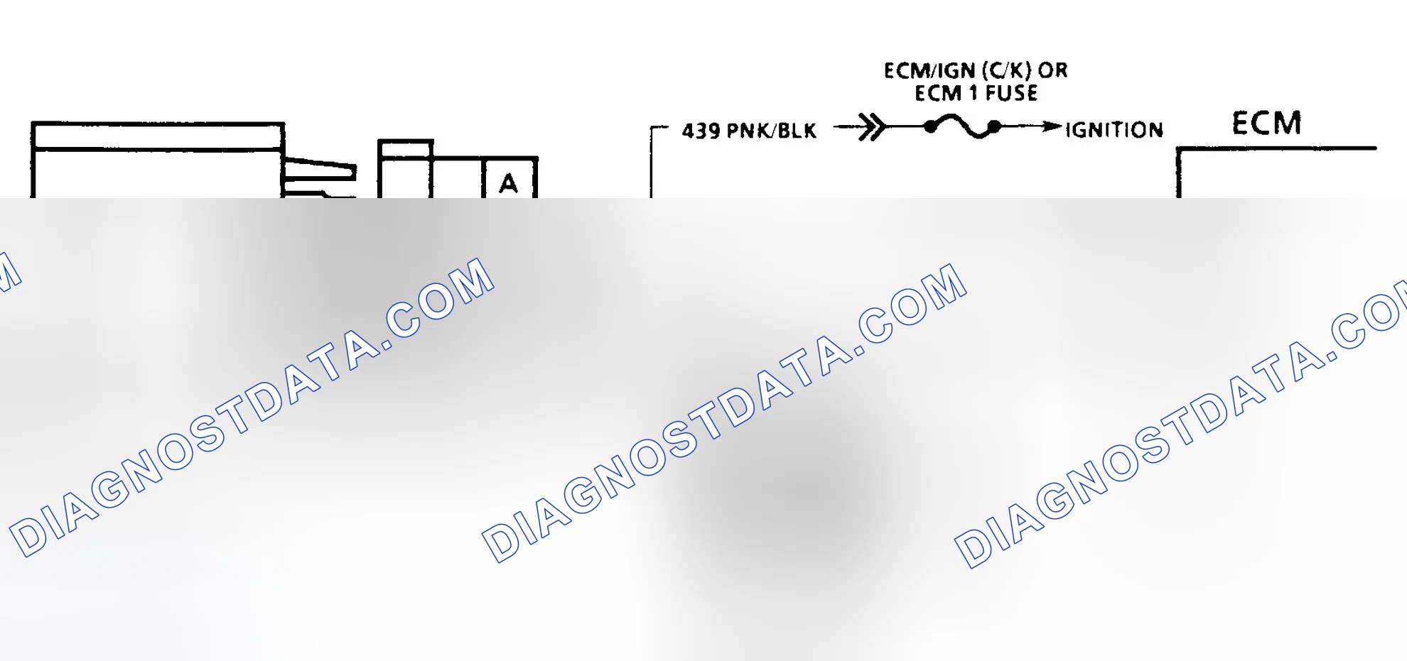 Scheme 124: Code 43 Schematic (All Except 3.1L, 4.3L Turbo & Models W/4L80-E Transmission) Electronic Spark Control