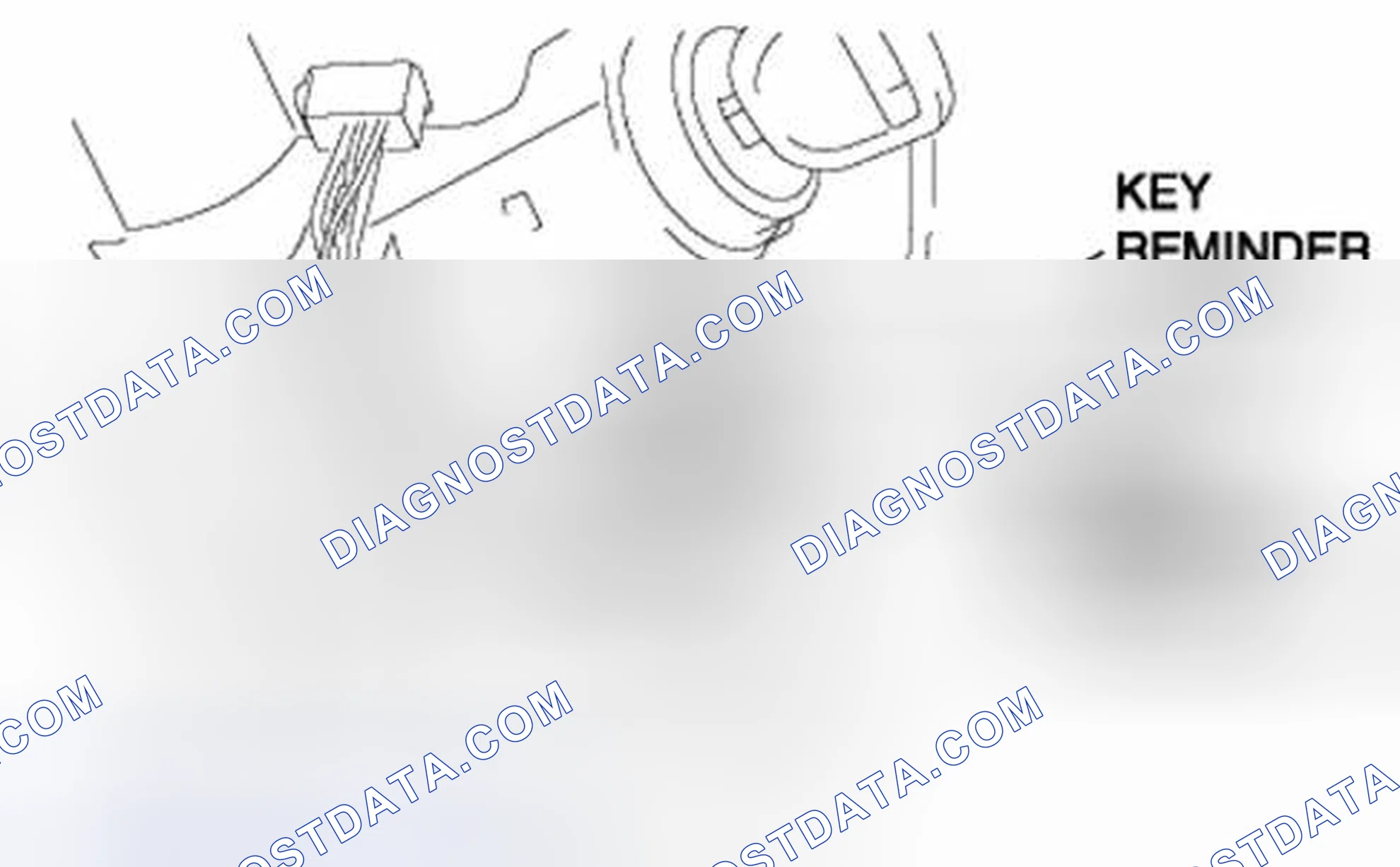 Scheme 9: KEY REMINDER SWITCH REMOVAL/INSTALLATION