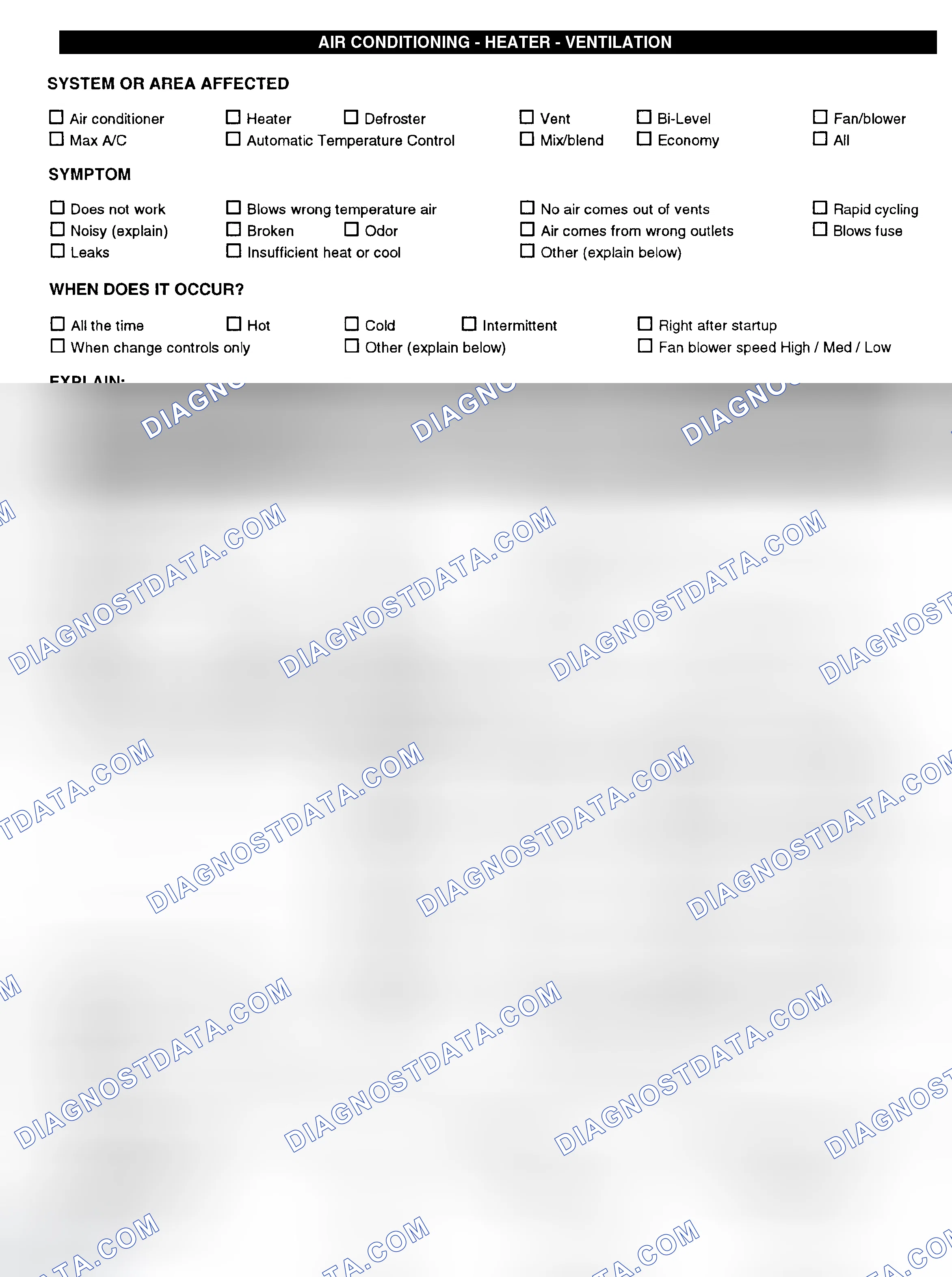 Scheme 4: Symptom Check List - Page 3