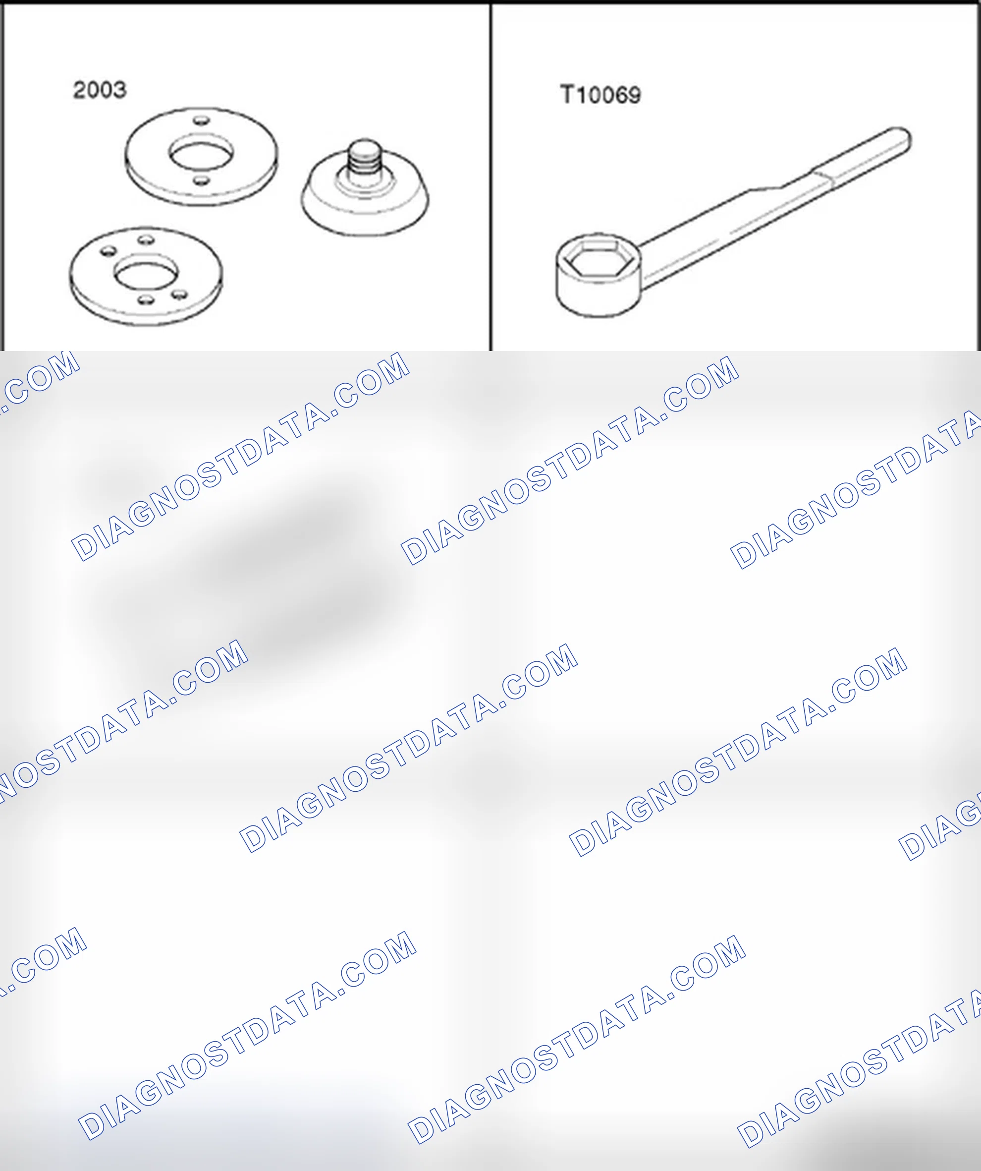 Scheme 575: Crankshaft Seal, Timing Chain Side, Replacing