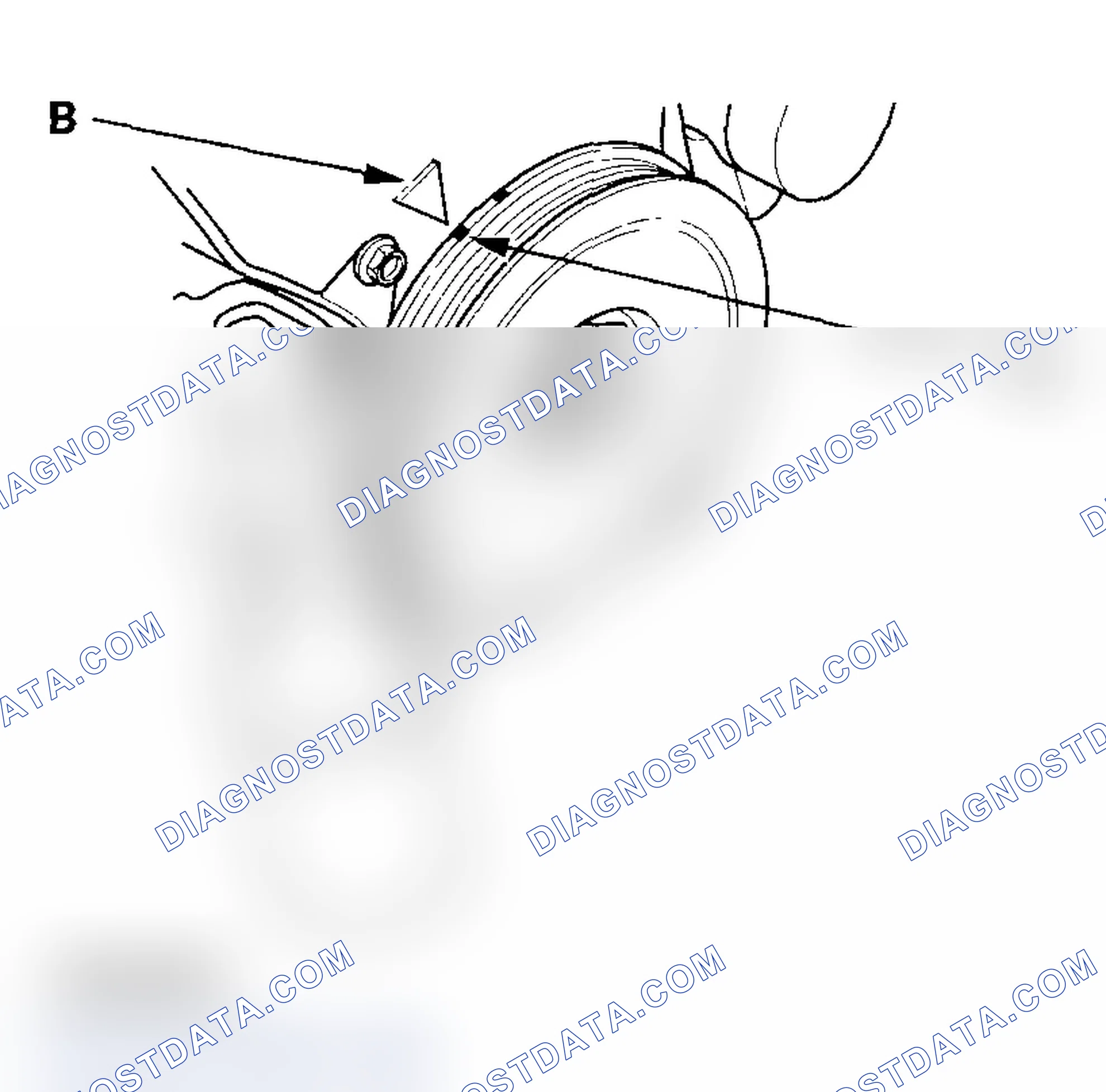 Scheme 96: Timing Belt Removal