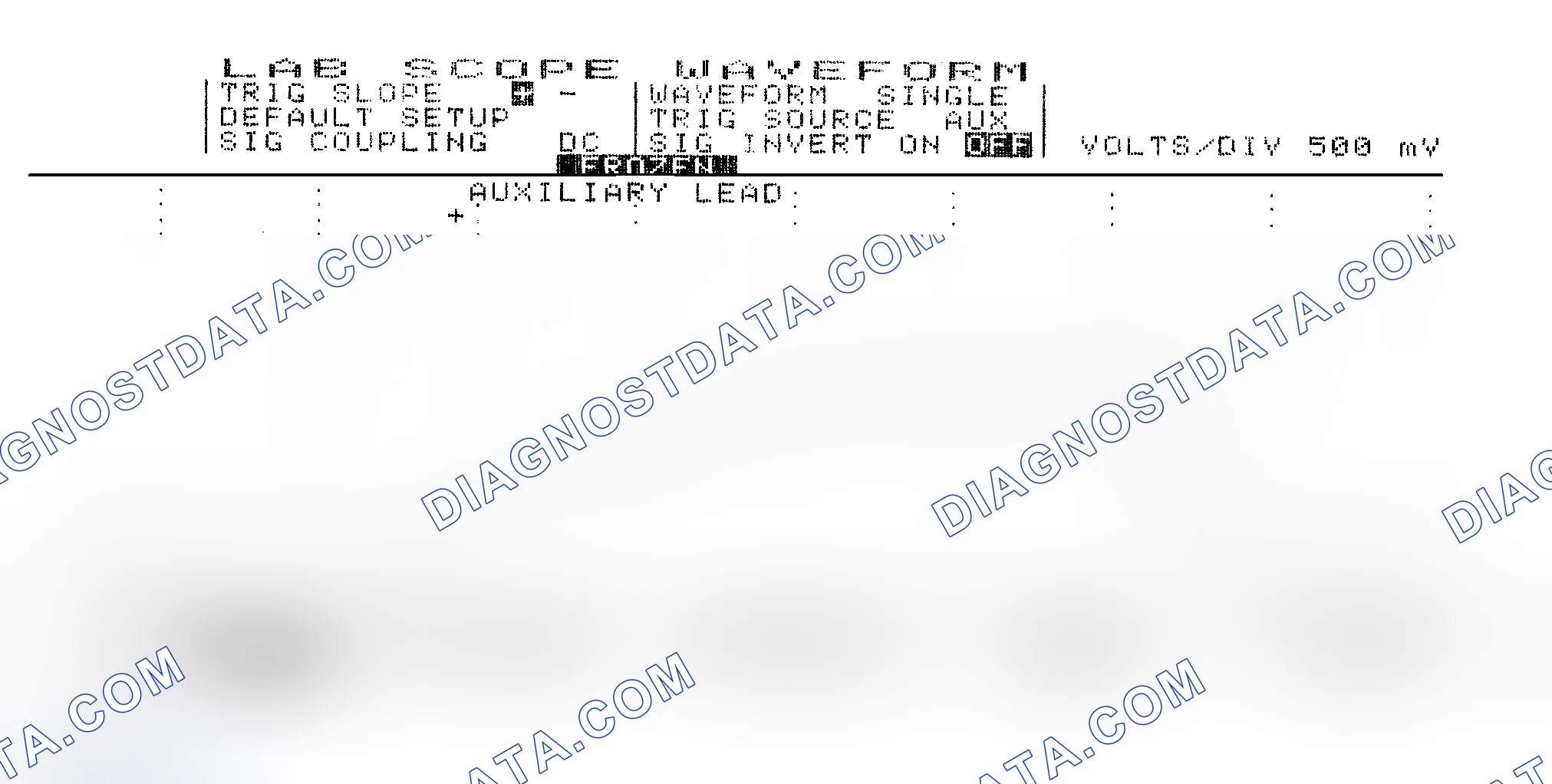 Scheme 14: Single Injector w/Excessive Current Flow - Current Pattern