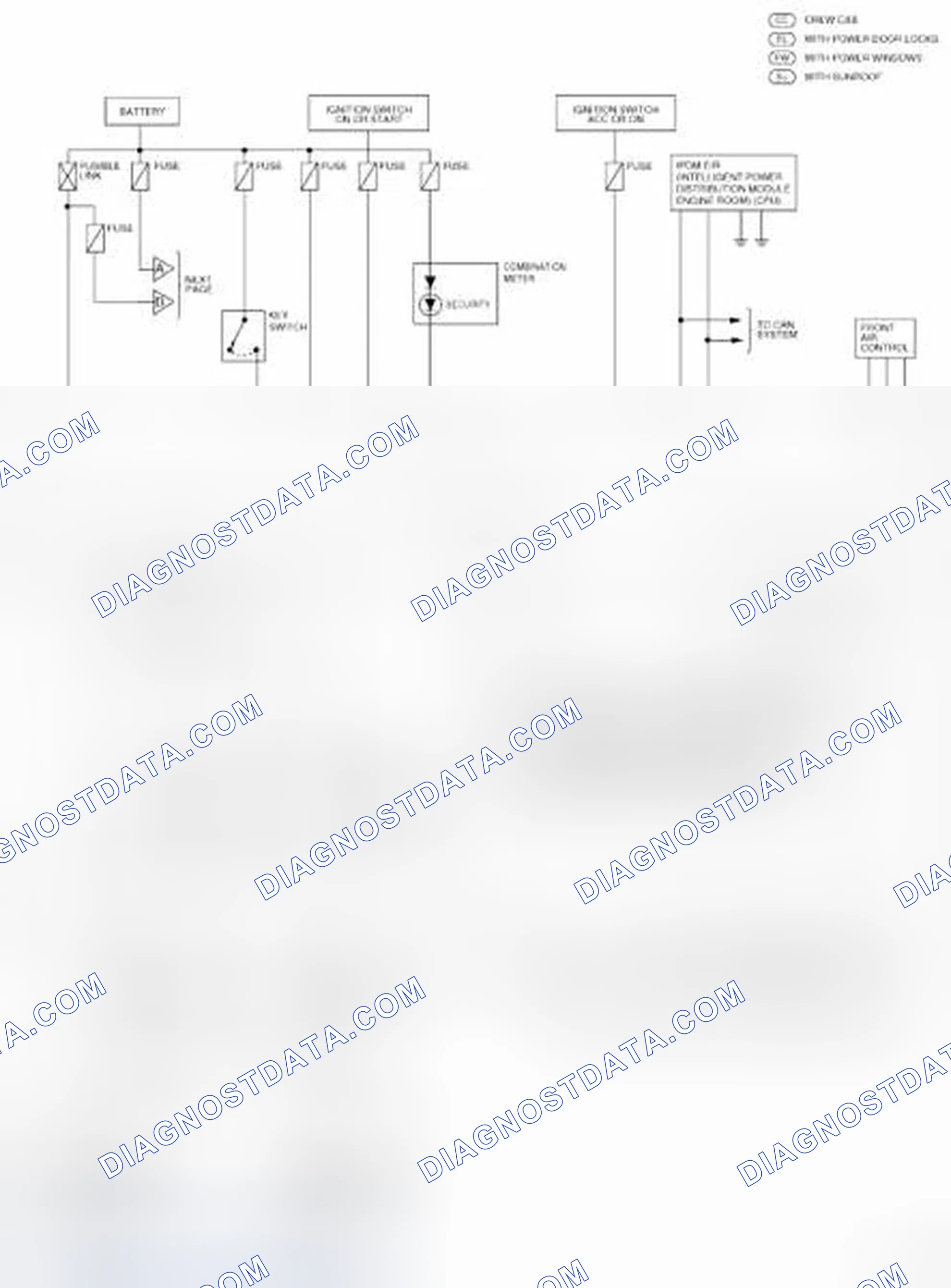 Scheme 52: Body Control Module - Schematic Diagram (1 Of 2)