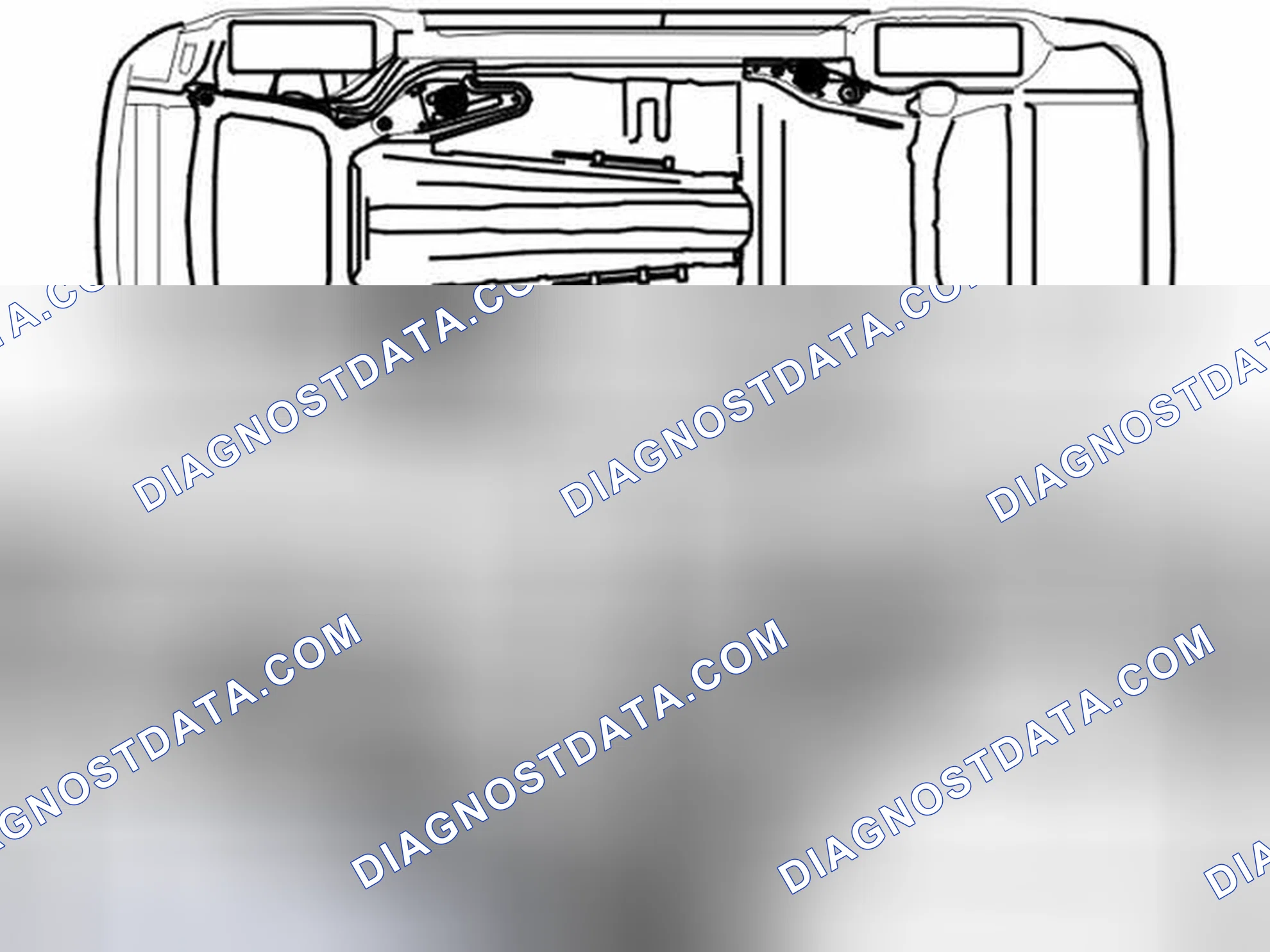 Scheme 2: Vehicle lifting points, alternative B