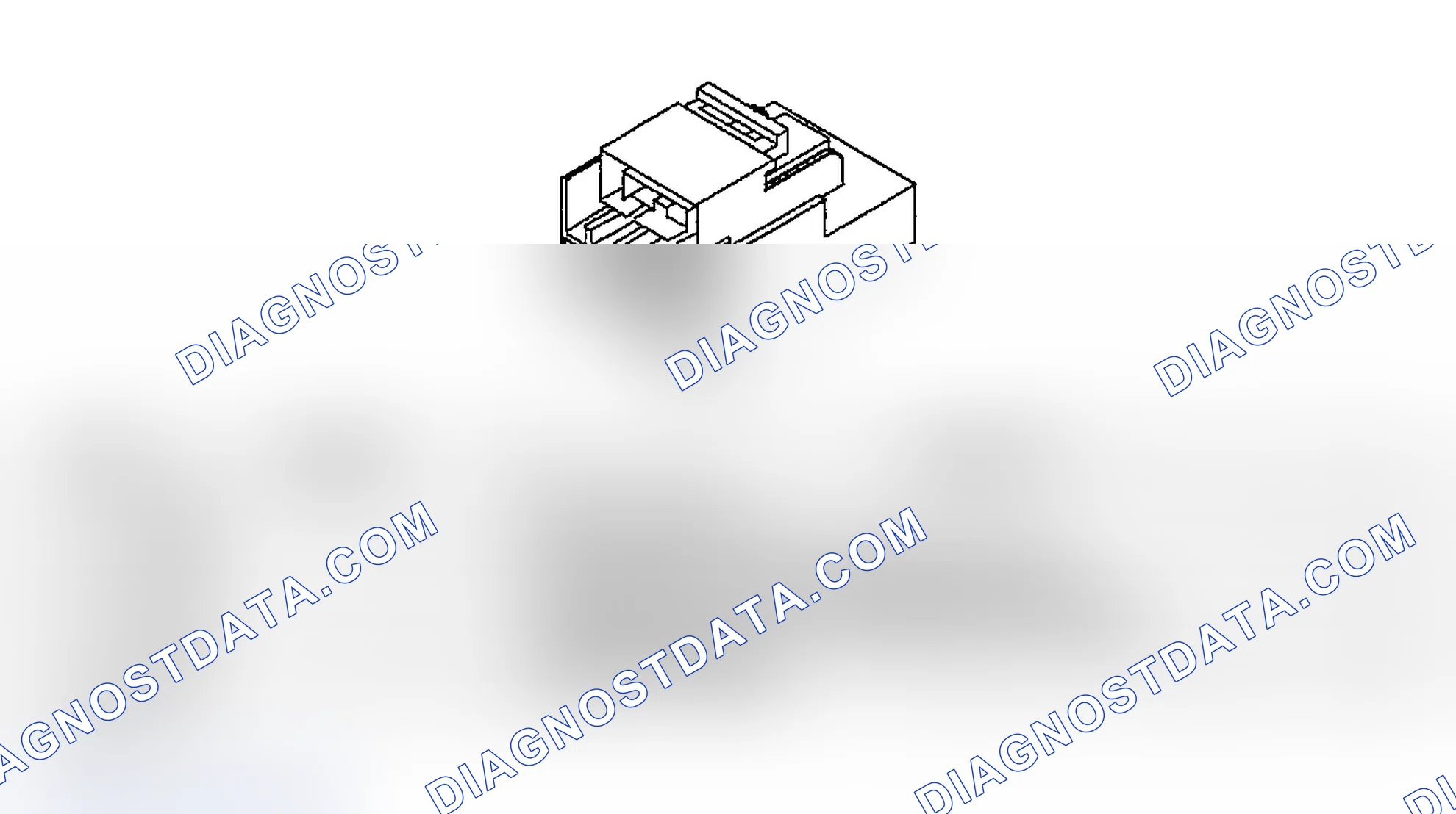 Scheme 784: GOVERNOR PRESSURE SENSOR CONNECTOR END VIEW