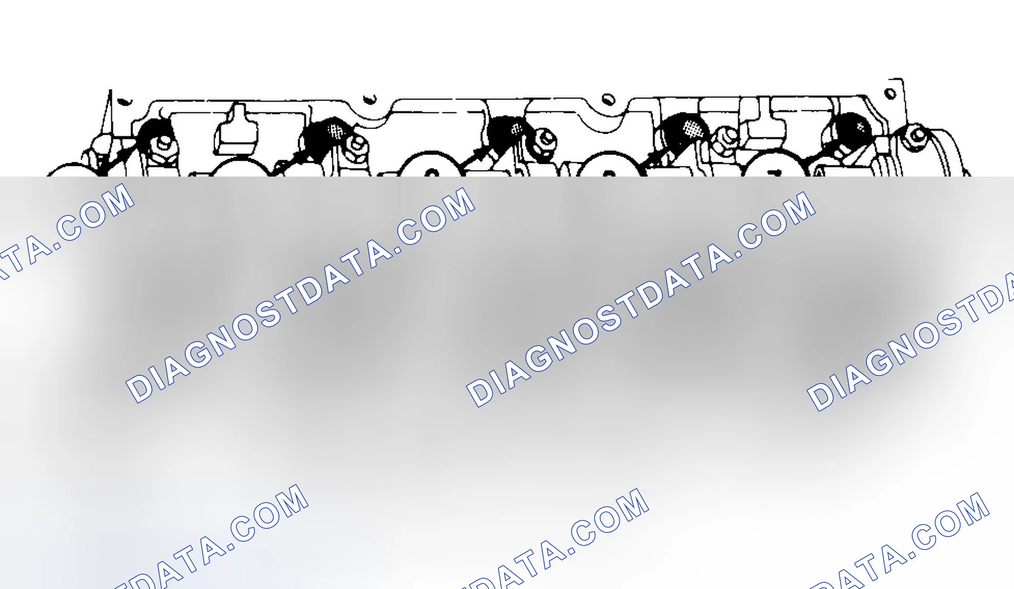 Scheme 7: Typical Cylinder Head Tightening or Loosening Sequence