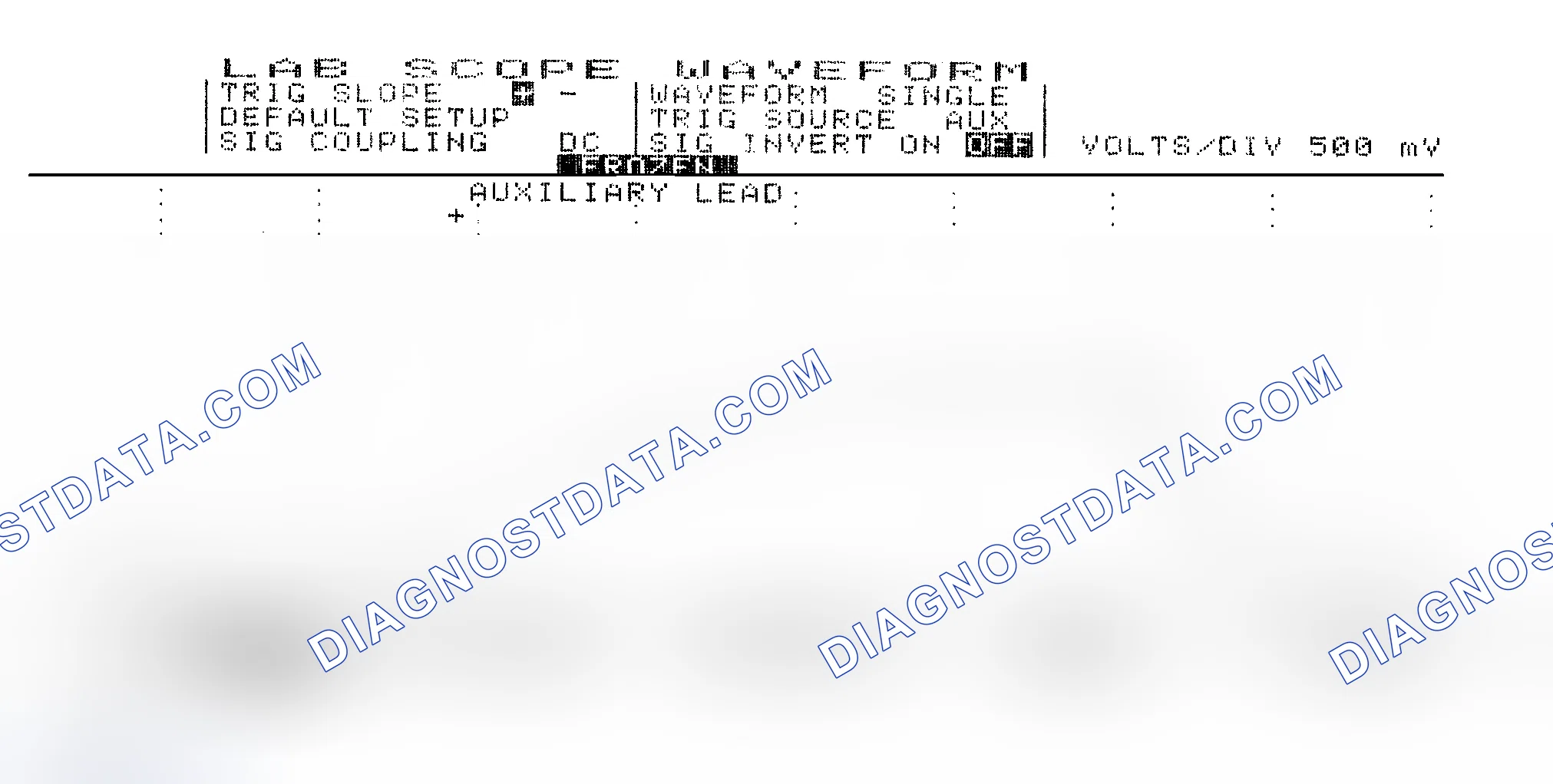 Scheme 14: Single Injector w/Excessive Current Flow - Current Pattern