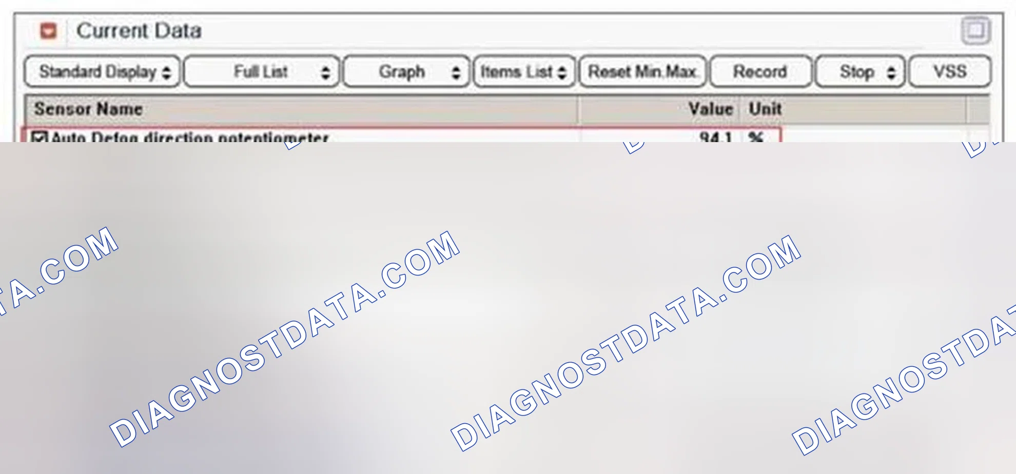 Scheme 107: Monitor GDS data