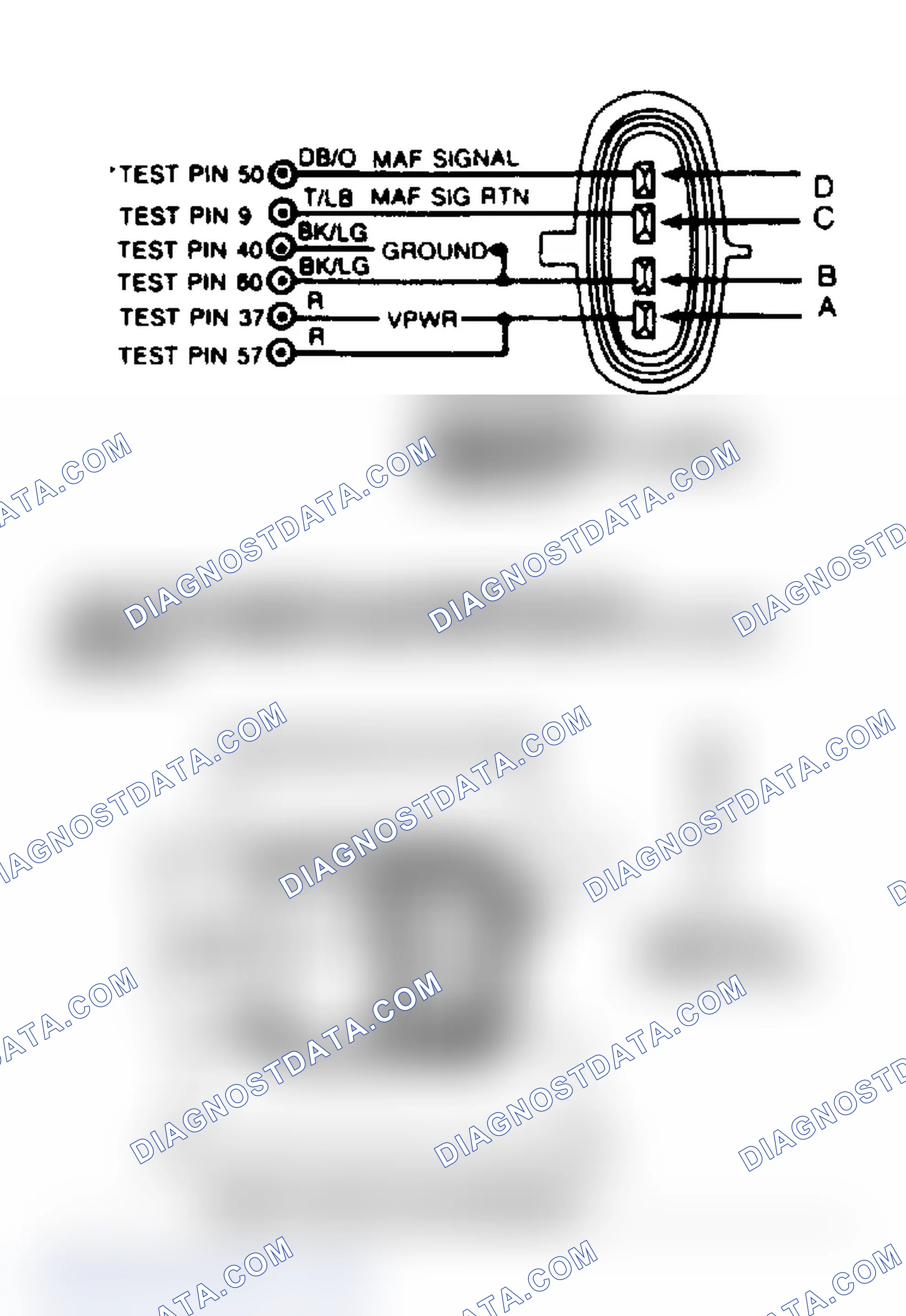 Scheme 93: Mass Airflow Sensor (MAF) Circuits