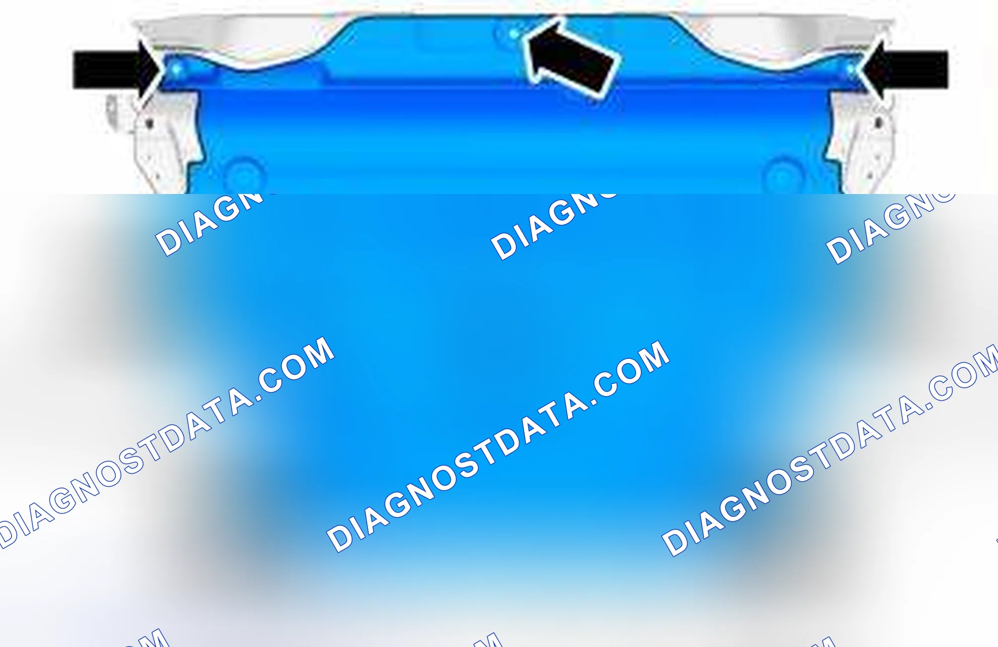 Fig. 102: Locating Engine Undercover And Clips