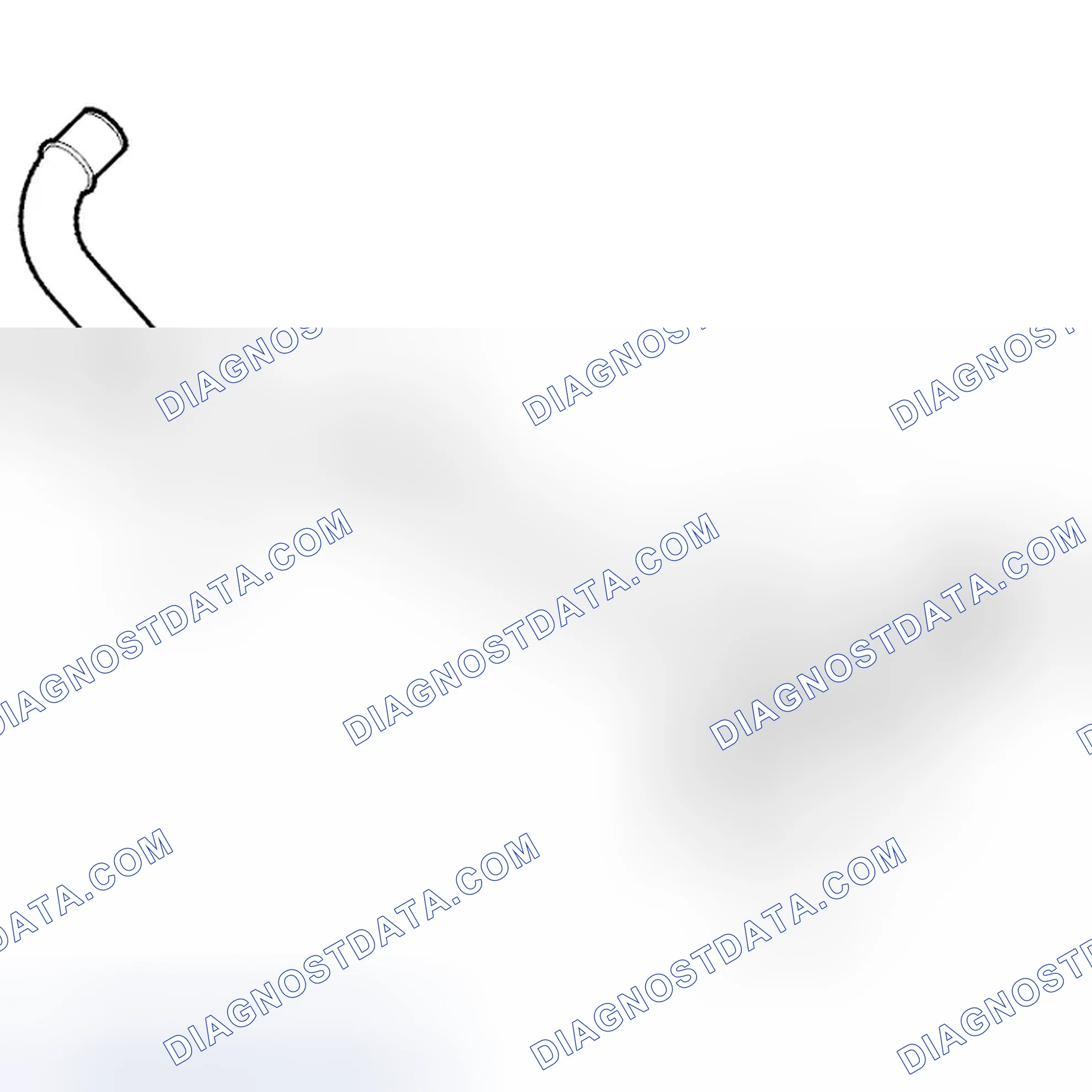 Scheme 94: Releasing the inlet pipe for the coolant pump