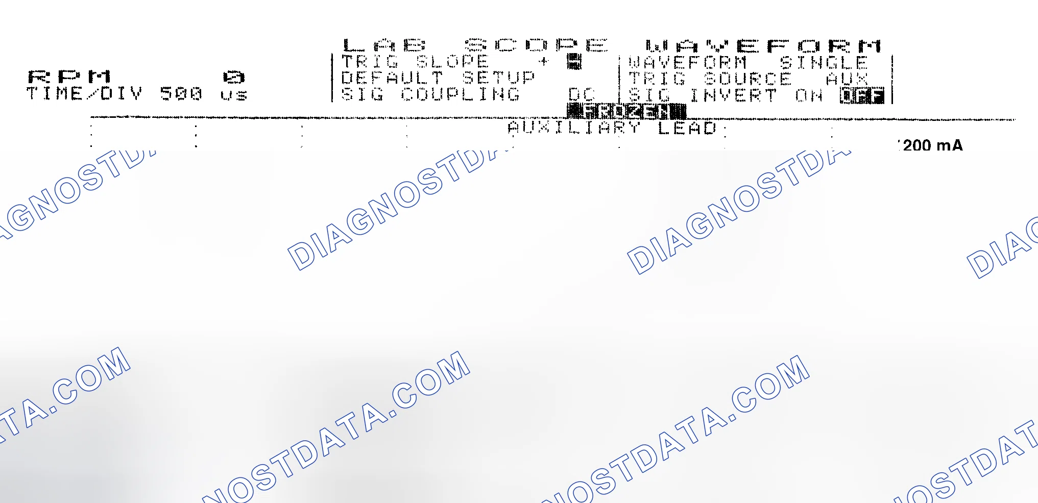 Scheme 17: Single Injector w/Normal Current Flow - Current Pattern