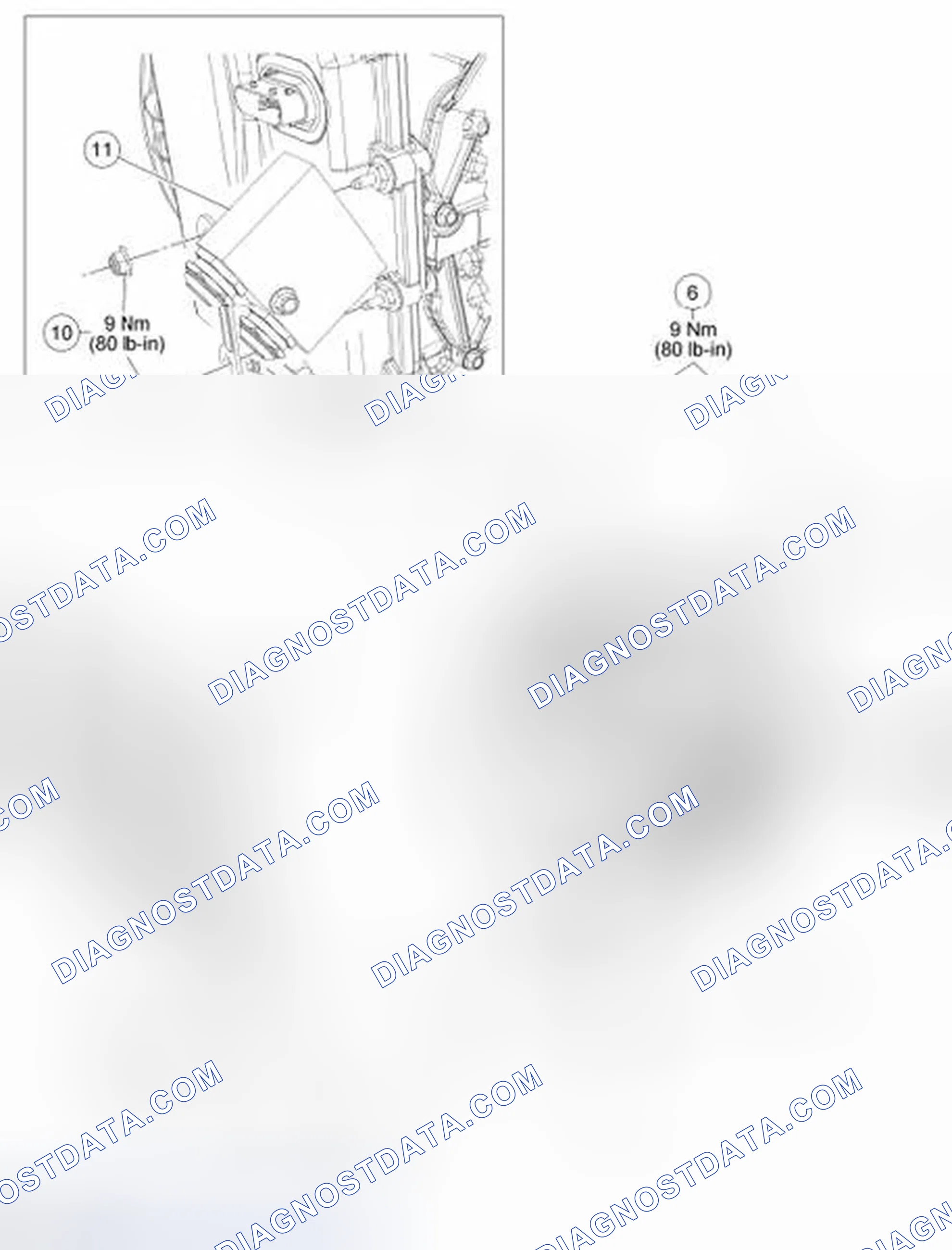 Scheme 89: Transmission Fluid Cooler Tubes (3.5L Gasoline Turbocharged Direct Injection (GTDI) Engine)