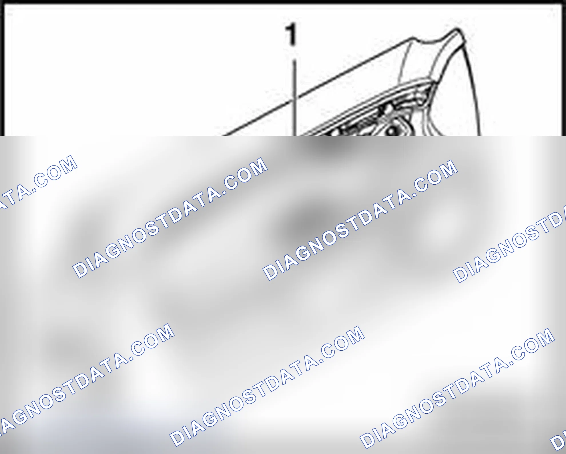 Scheme 95: Switch panel for window regulator, removing and installing