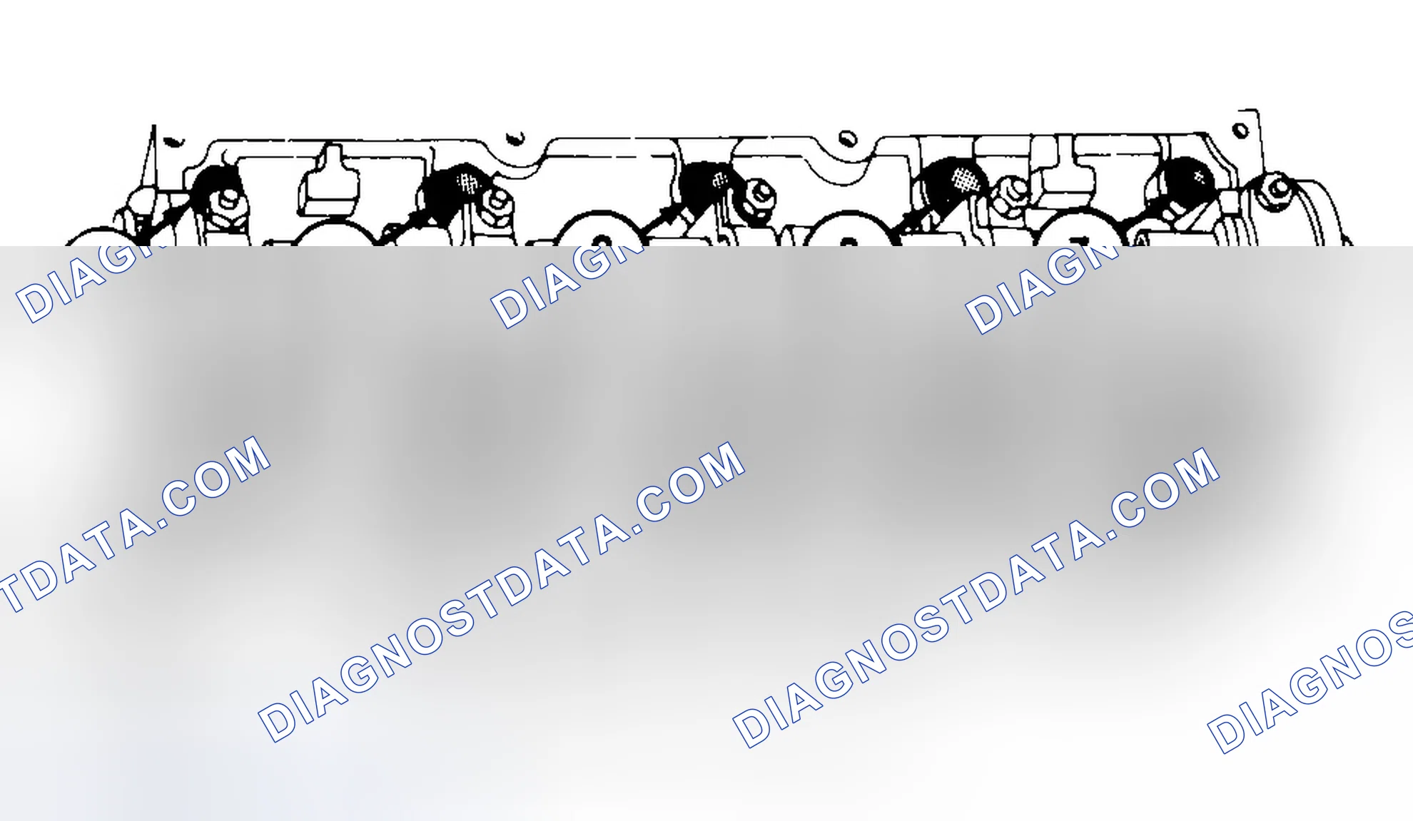 Scheme 7: Typical Cylinder Head Tightening or Loosening Sequence