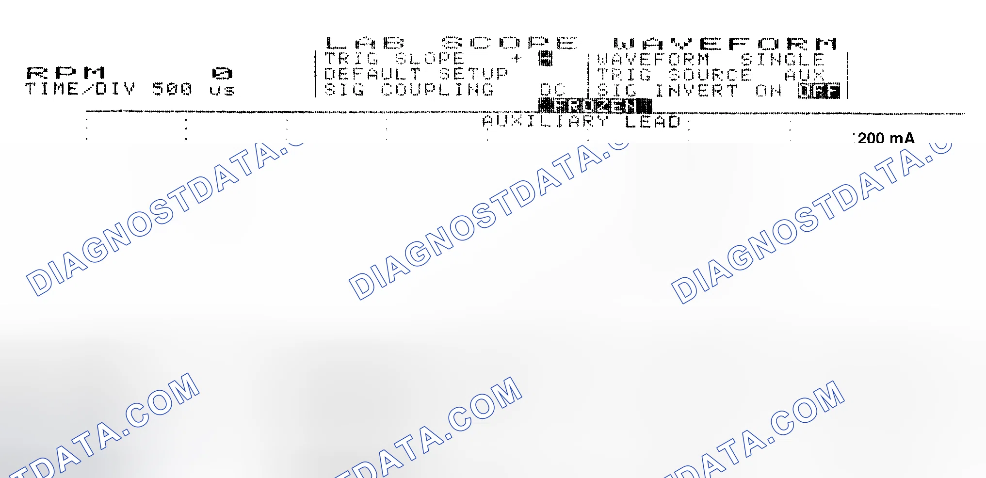Scheme 17: Single Injector w/Normal Current Flow - Current Pattern