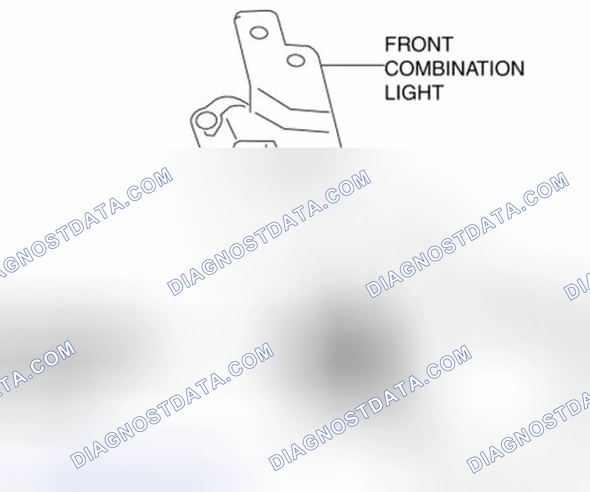 Scheme 13: FRONT SIDE MARKER/FRONT TURN LIGHT BULB REMOVAL/INSTALLATION