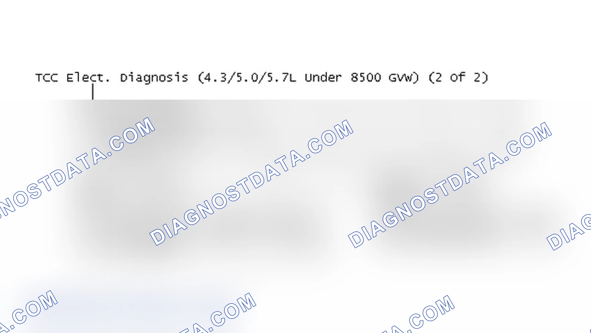 Scheme 130: TCC Elect. Diagnosis (4.3/5.0/5.7L Under 8500 GVW) (2 Of 2)