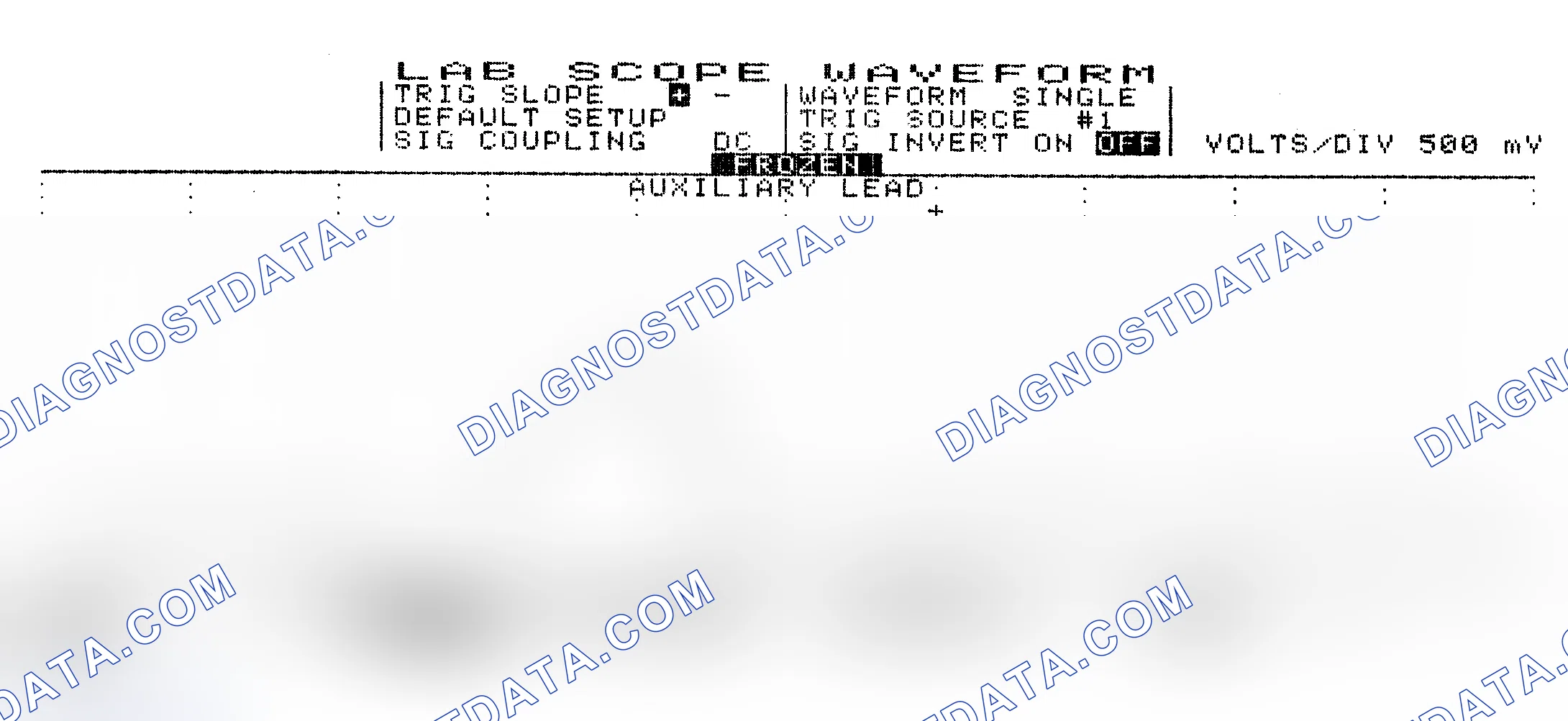 Scheme 10: Single Injector w/Excessive Current Flow - Current Pattern