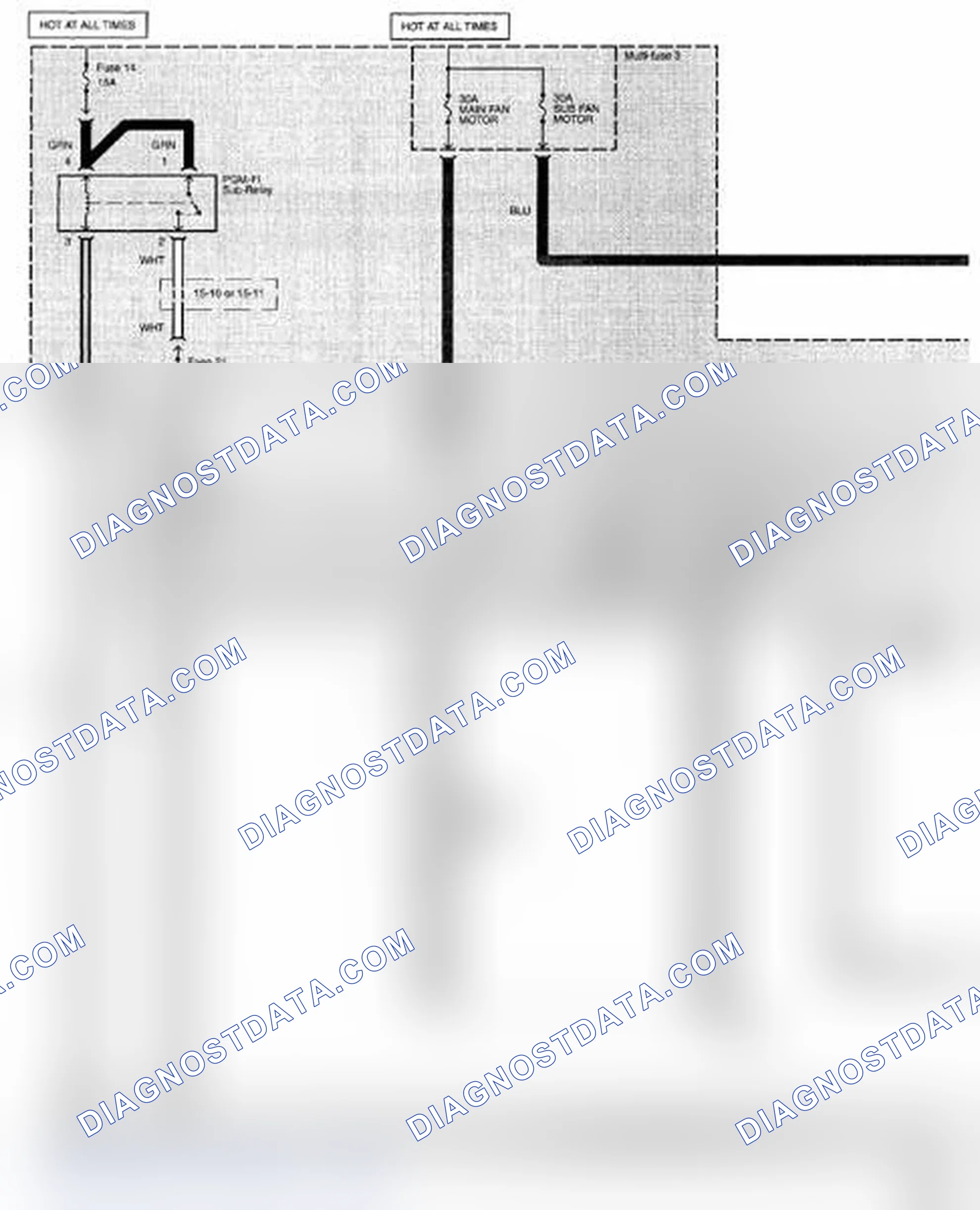 Scheme 210: Fans Circuit Diagram (Page 63)