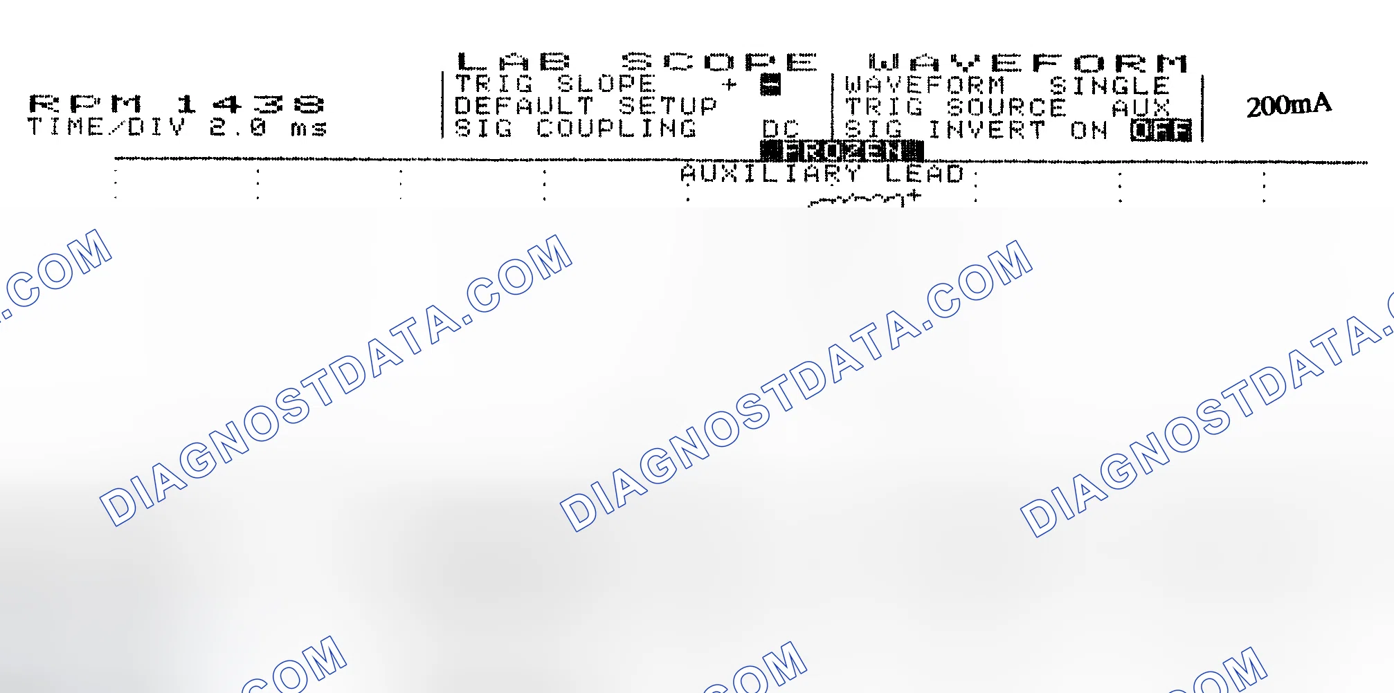 Scheme 15: Single Injector w/Normal Current Flow - Current Pattern