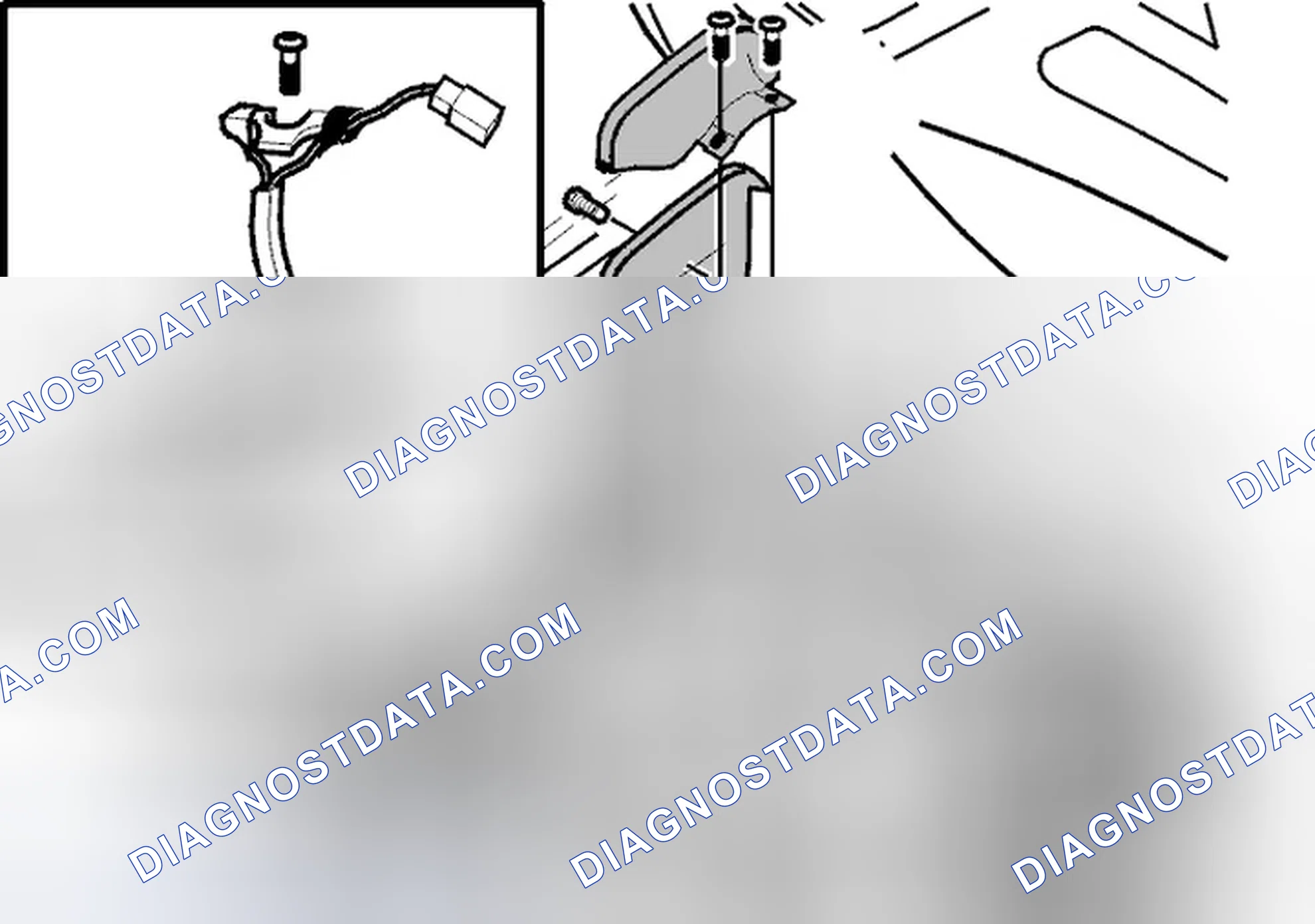 Scheme 130: Engine temperature sensor, 6-cylinder