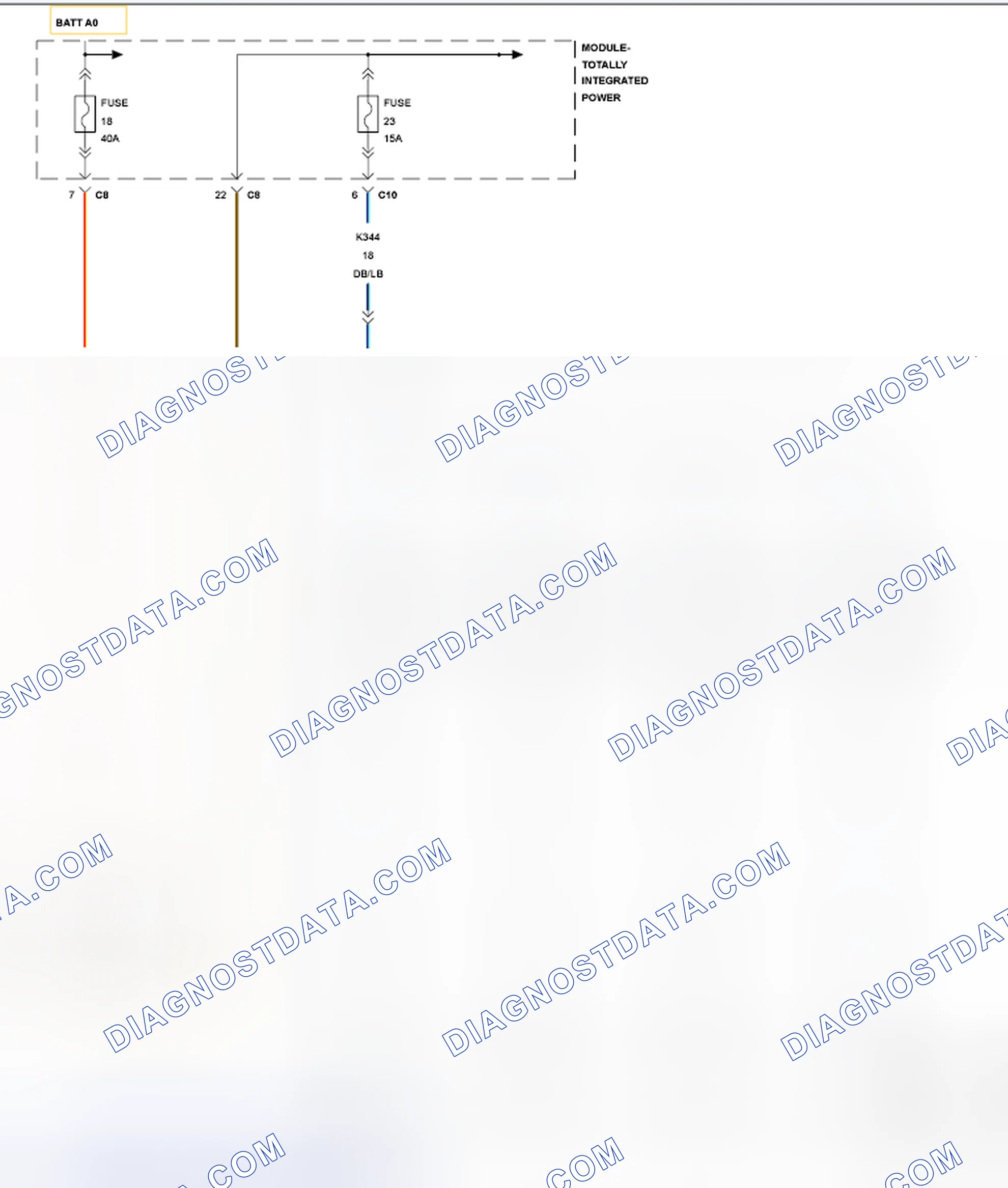 Scheme 492: CHECKING THE IGNITION COIL OPERATION