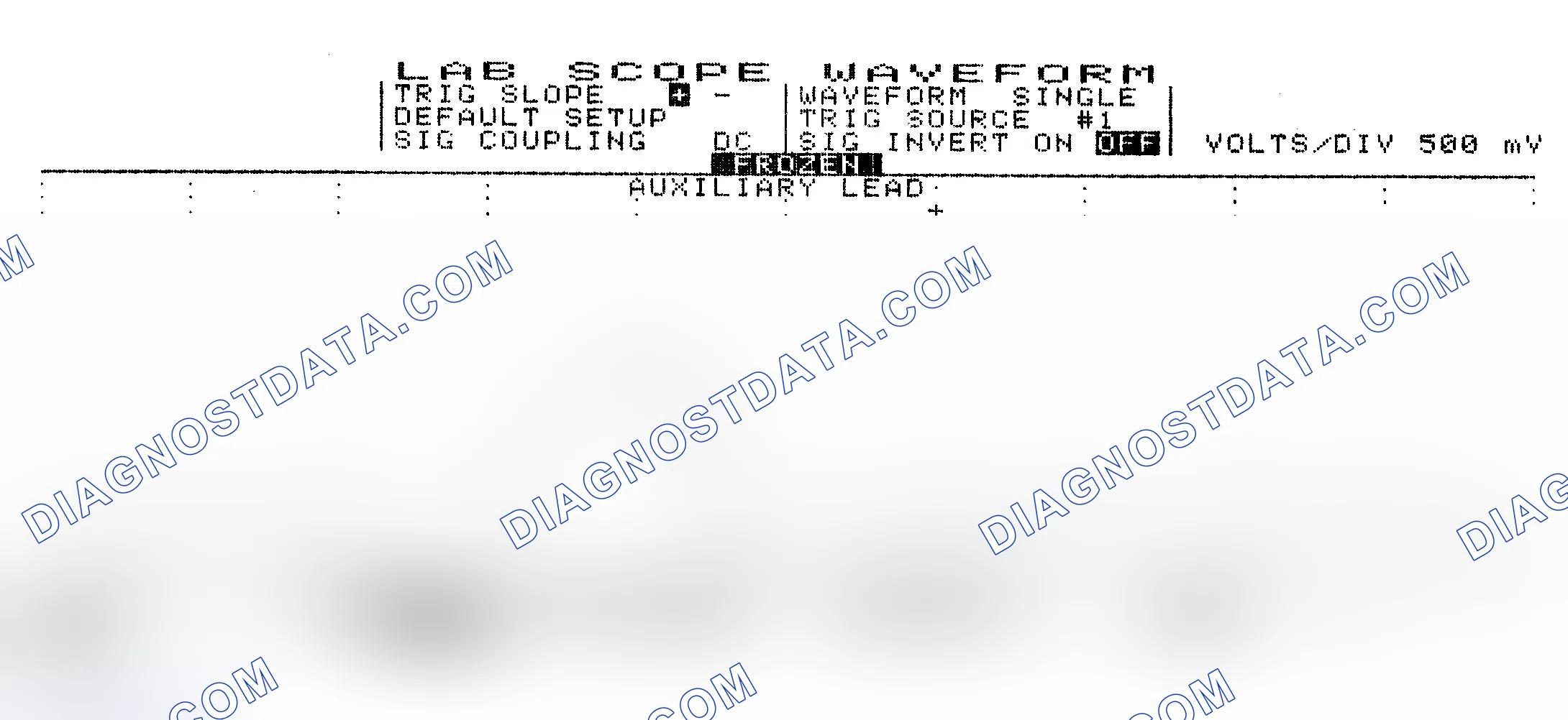 Scheme 10: Single Injector w/Excessive Current Flow - Current Pattern