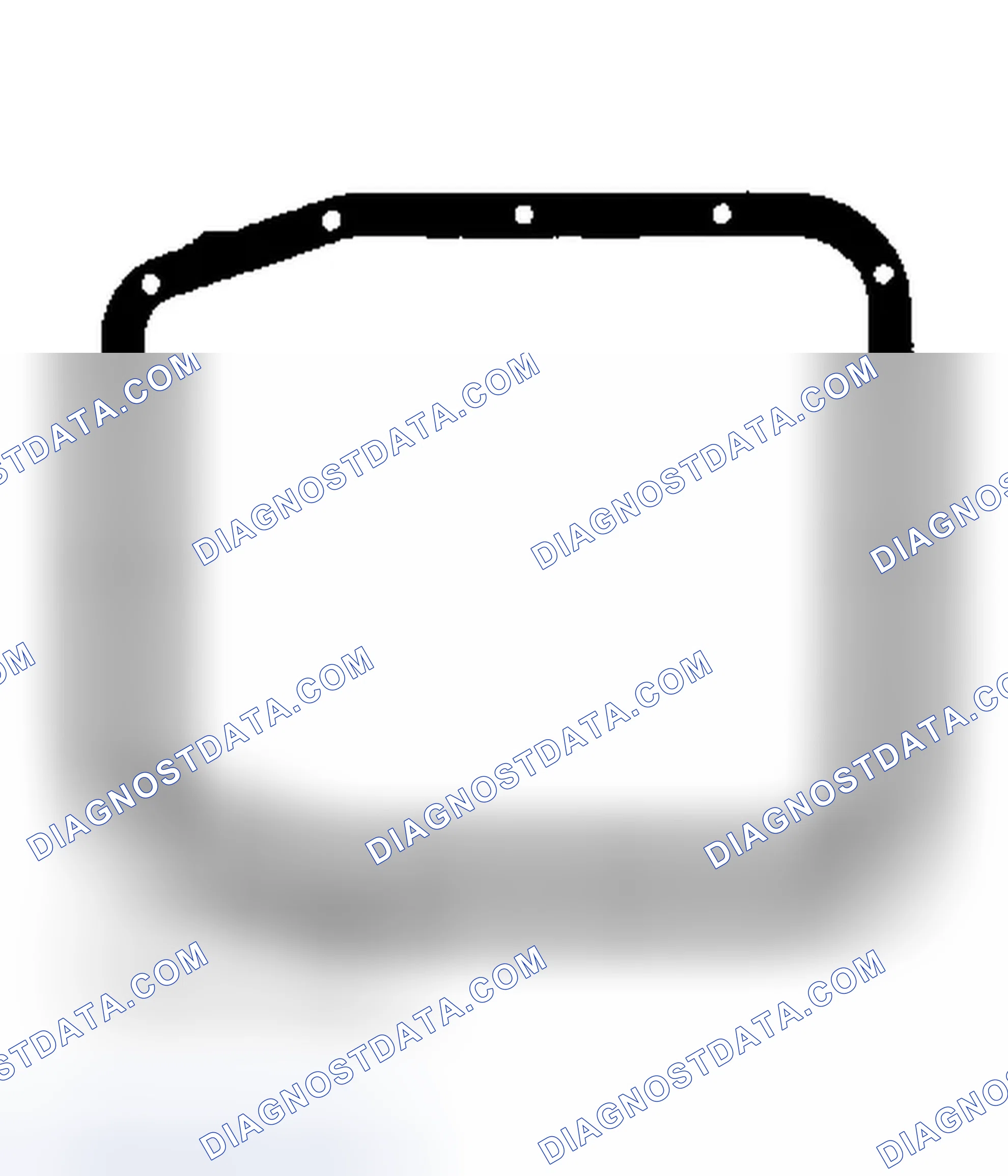 Scheme 98: Identifying Oil Pan Gasket (4R70W)