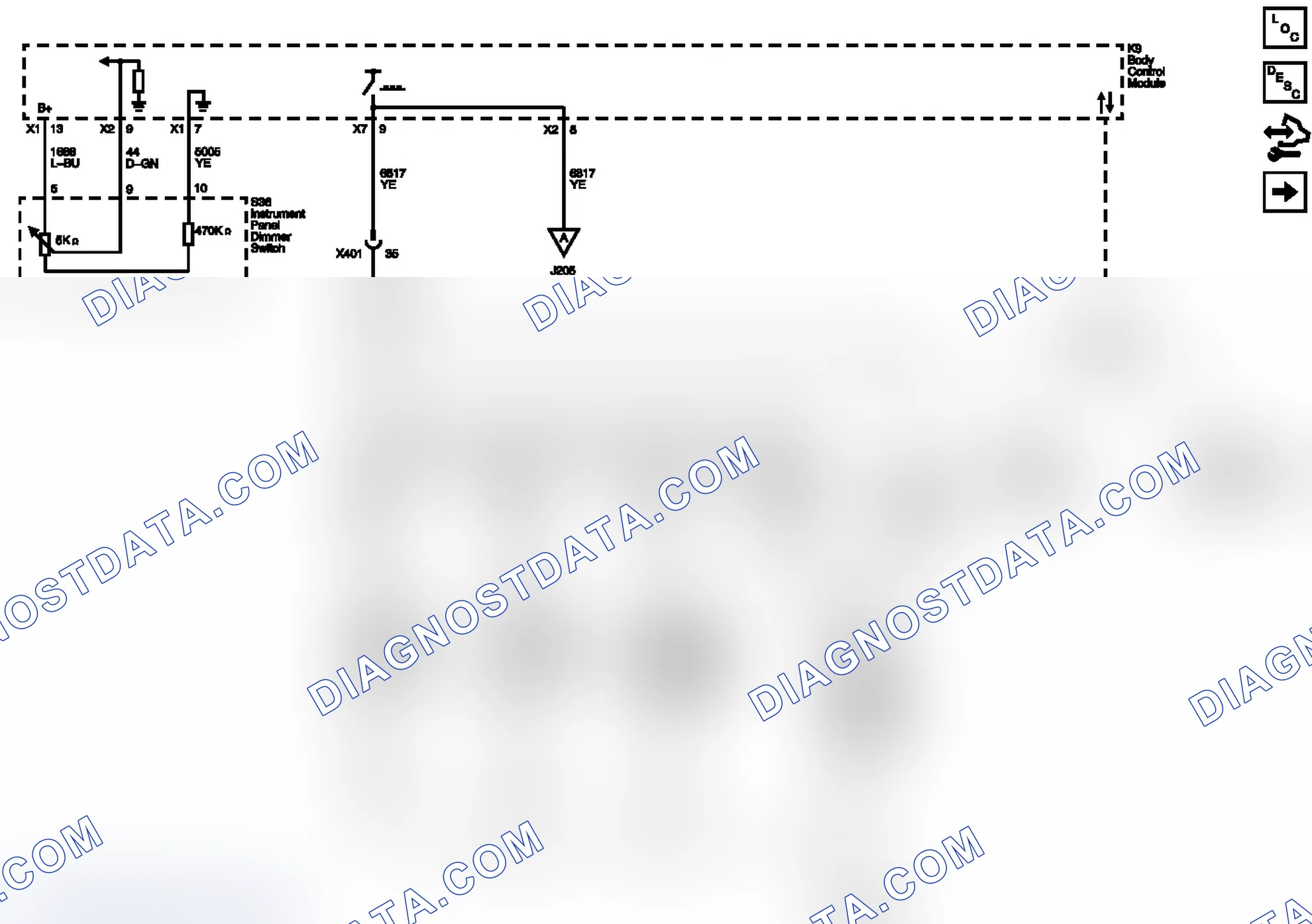 Scheme 9: Dimming Controls And Switch Illumination (1 Of 2)