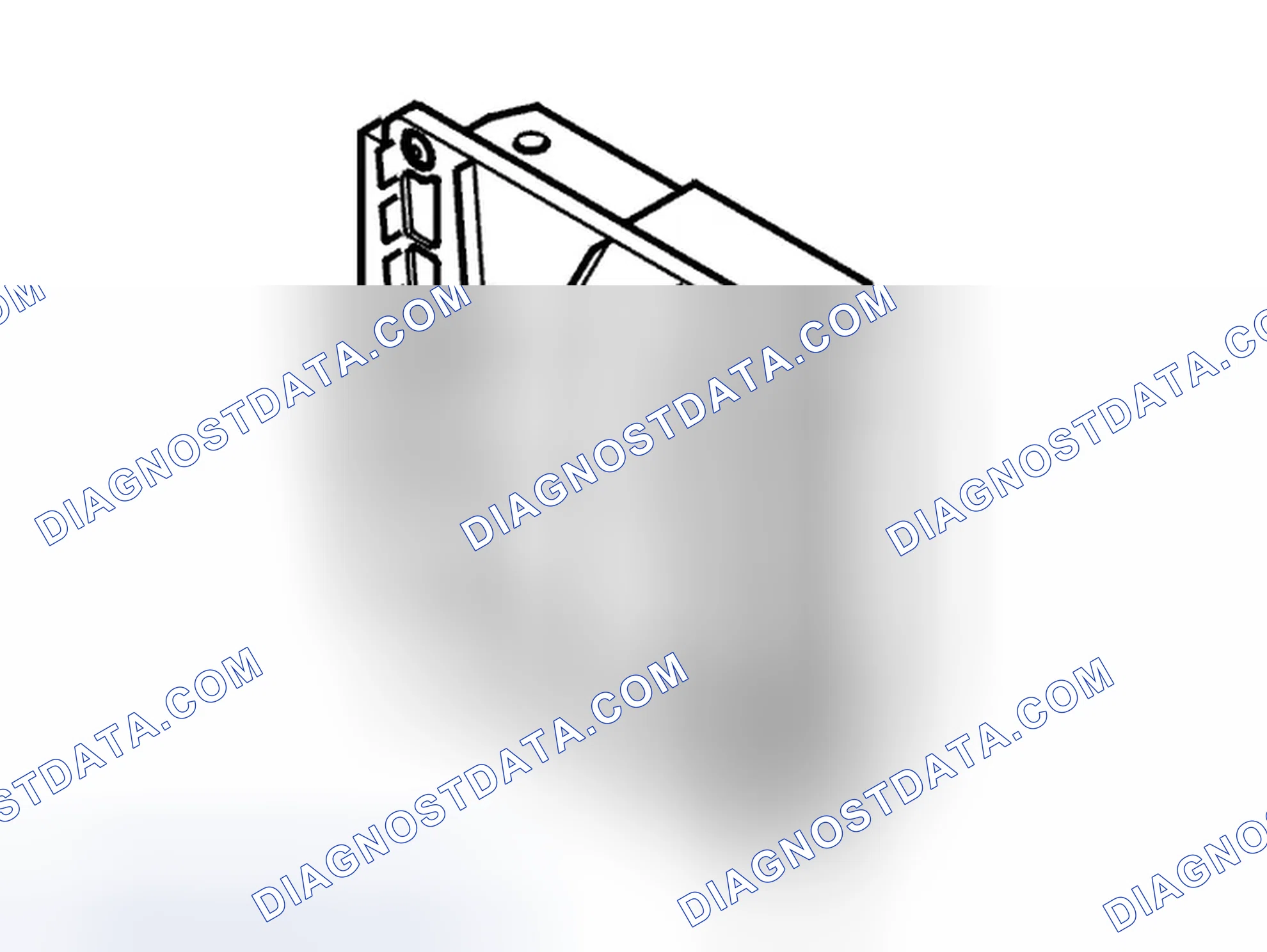 Scheme 2327: Connecting the breakout box to the automatic transmission control module (TCM)