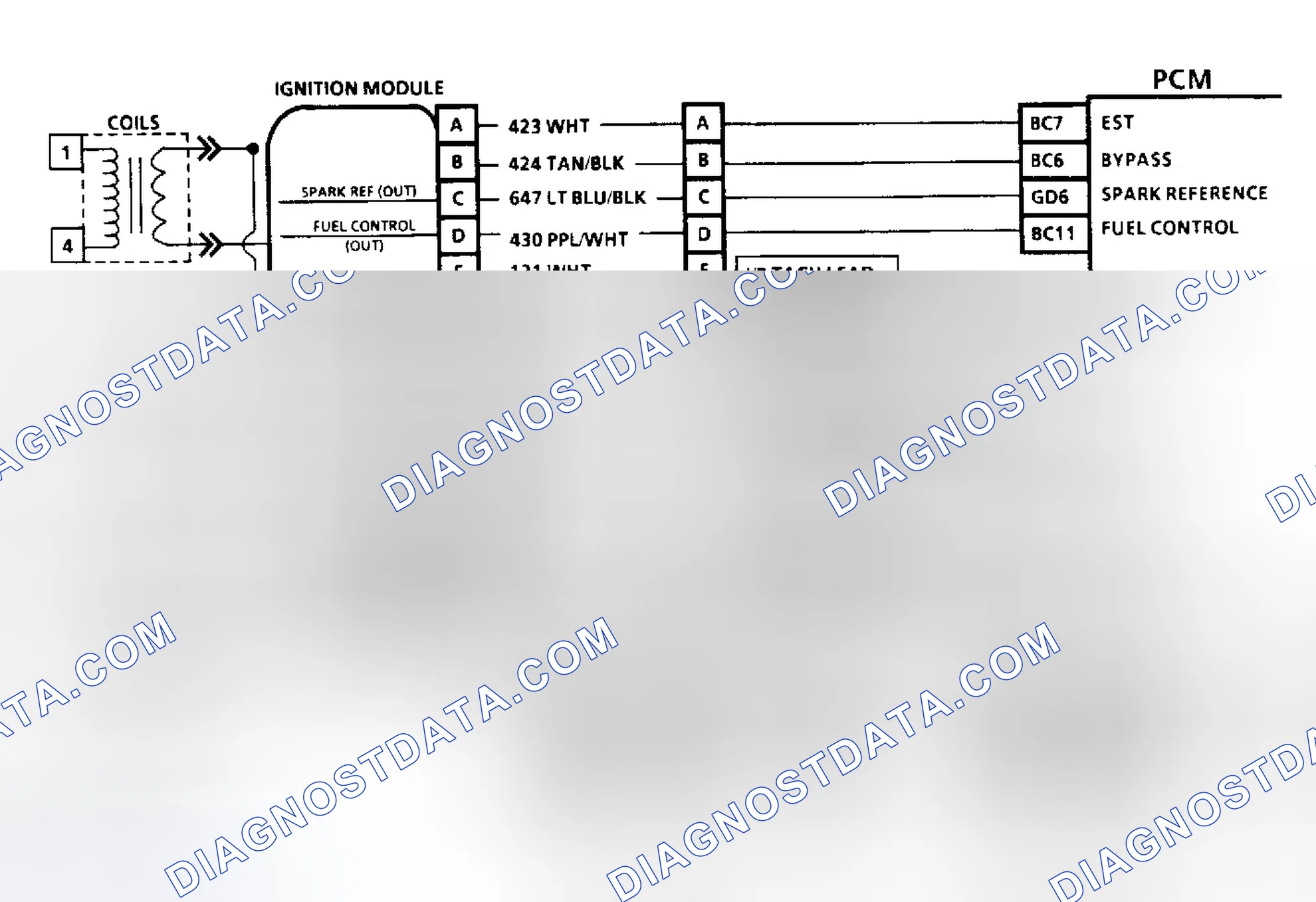 Scheme 1: Ignition System (3.8L)