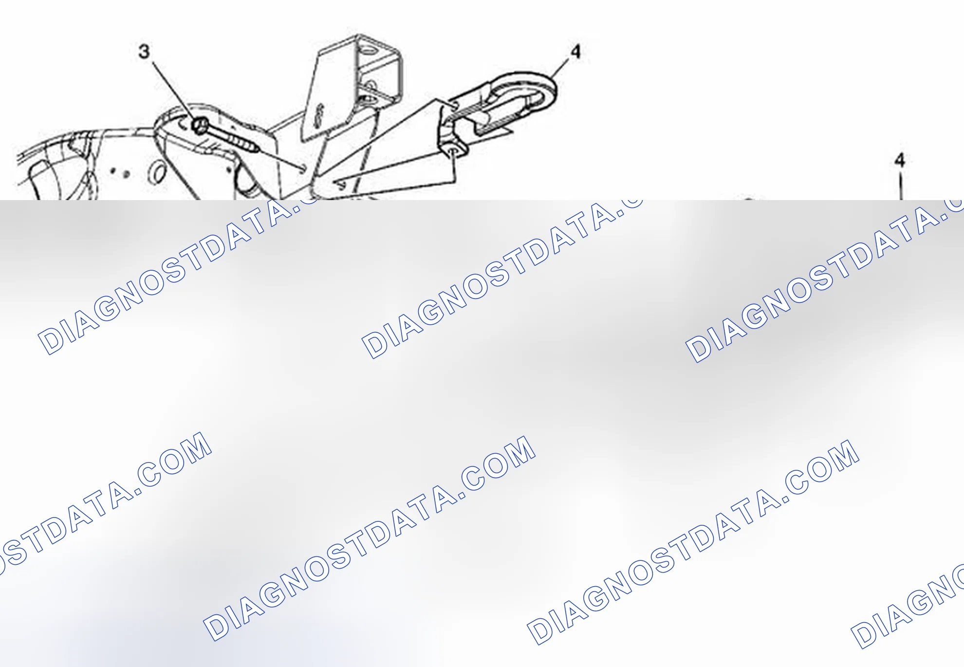 Scheme 2: Tow Hook Replacement (2500HD/3500 Series)