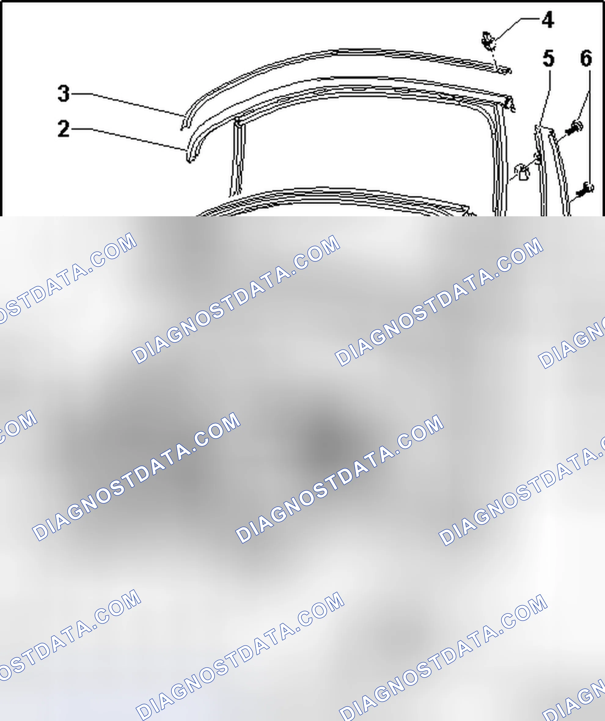 Scheme 1: FRONT DOOR WINDOW ASSEMBLY OVERVIEW