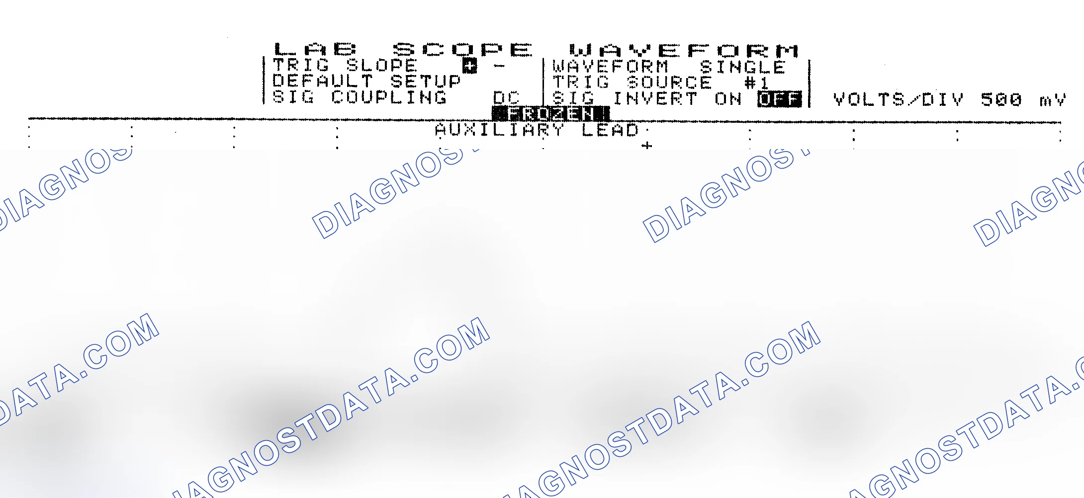 Scheme 10: Single Injector w/Excessive Current Flow - Current Pattern