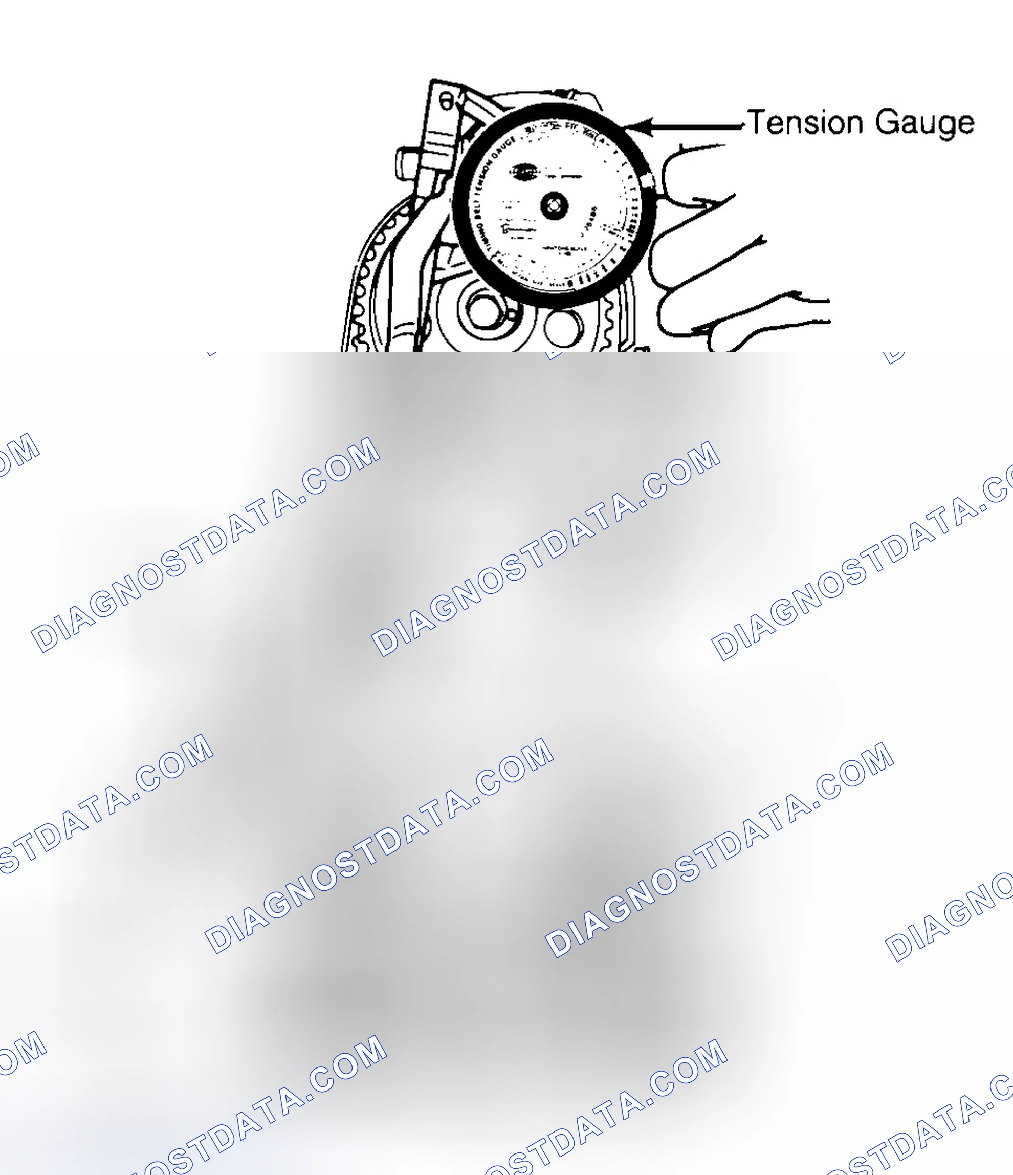 Scheme 3: Adjusting Typical Timing Belt Tension