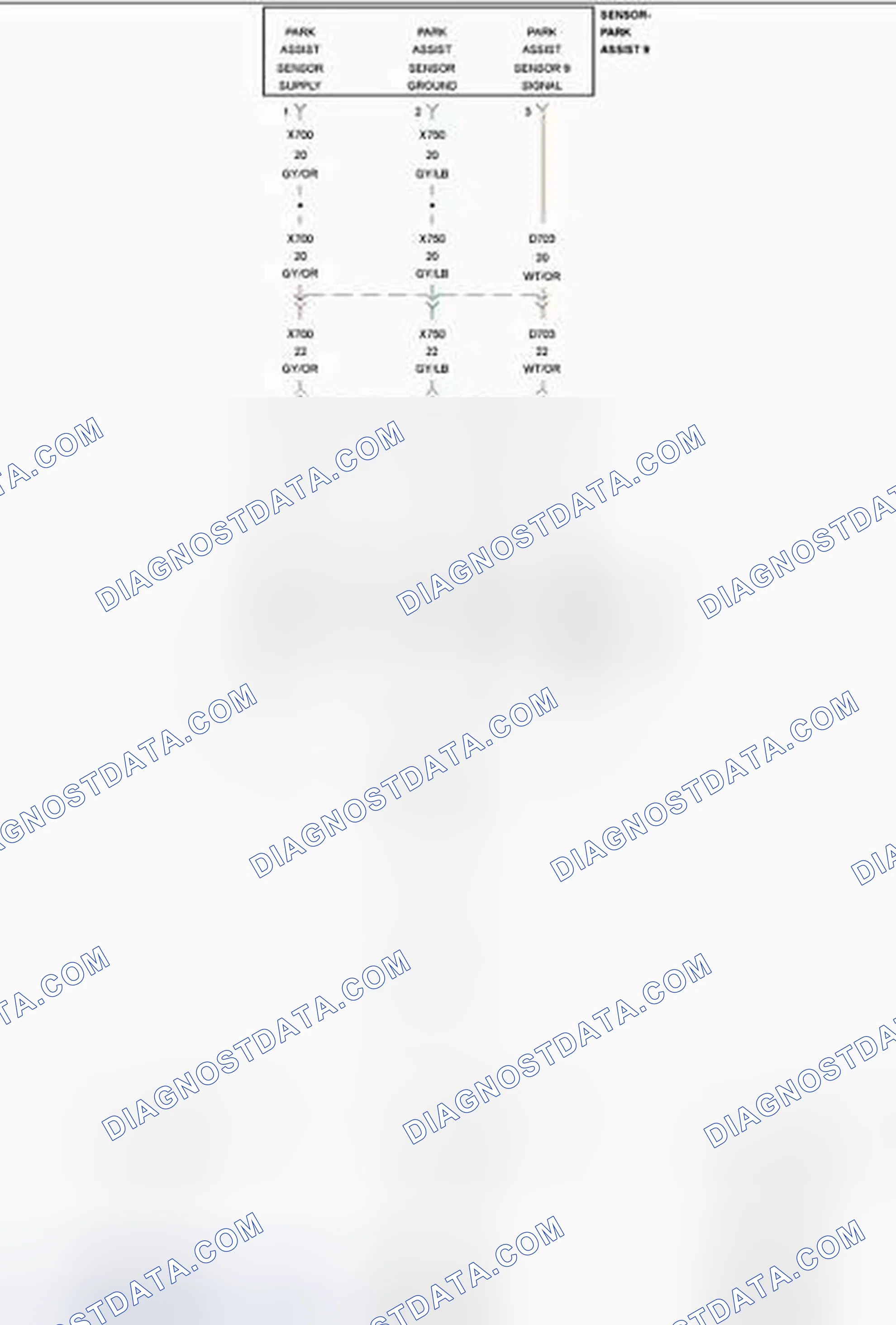 Scheme 113: B1296-11-PTS SENSOR 9 - CIRCUIT SHORT TO GROUND